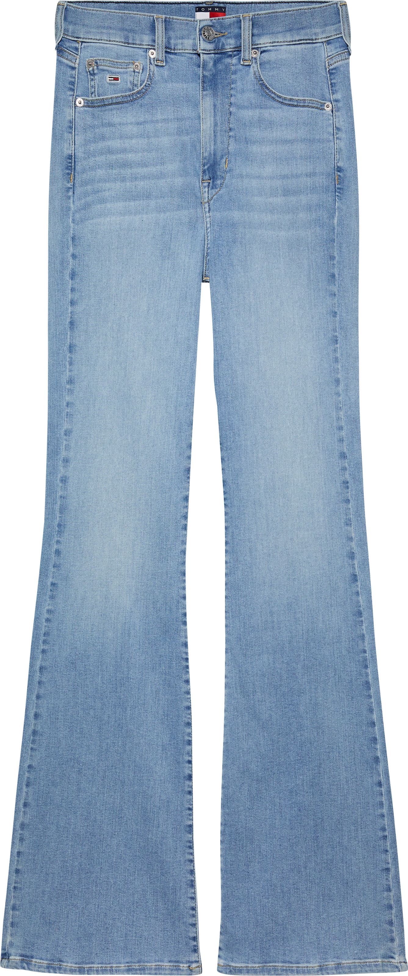 Tommy Jeans Slim-fit-Jeans »Sylvia High Rise Flare«, mit Logo-Badge