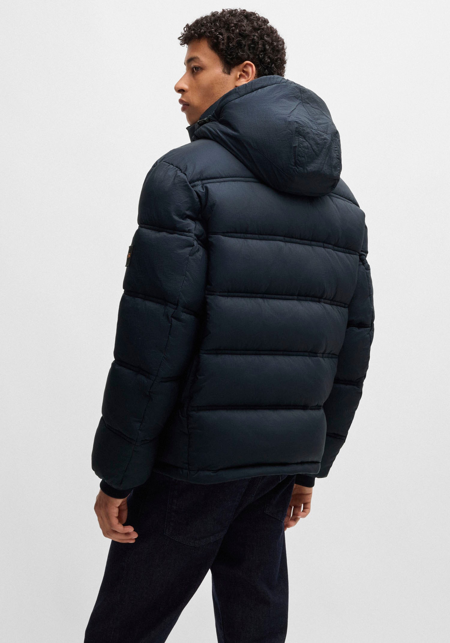 BOSS ORANGE Steppjacke "Okobra", mit Kapuze, mit Reißverschlusstaschen günstig online kaufen