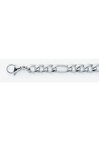 Edelstahlkette »Edelstahl Figaro Halskette 60 cm Ø 7,3 mm«