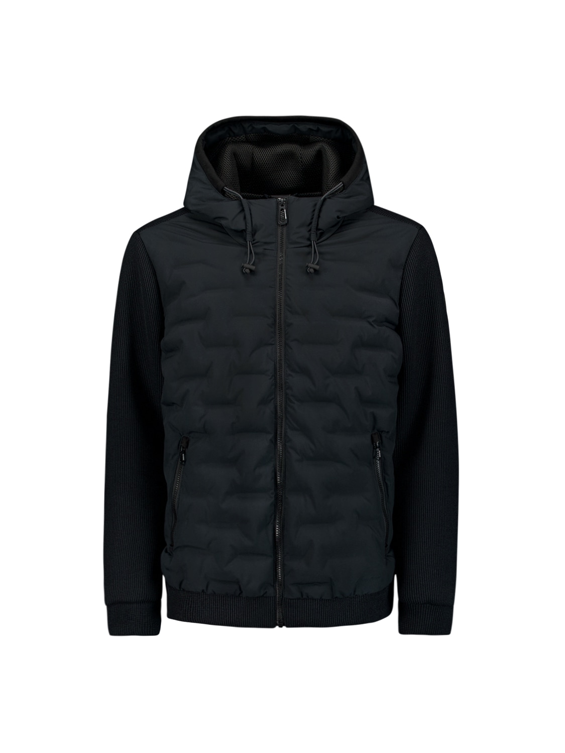 NO EXCESS Softshelljacke »No Excess Versiegelte Jacke mit Kapuze«