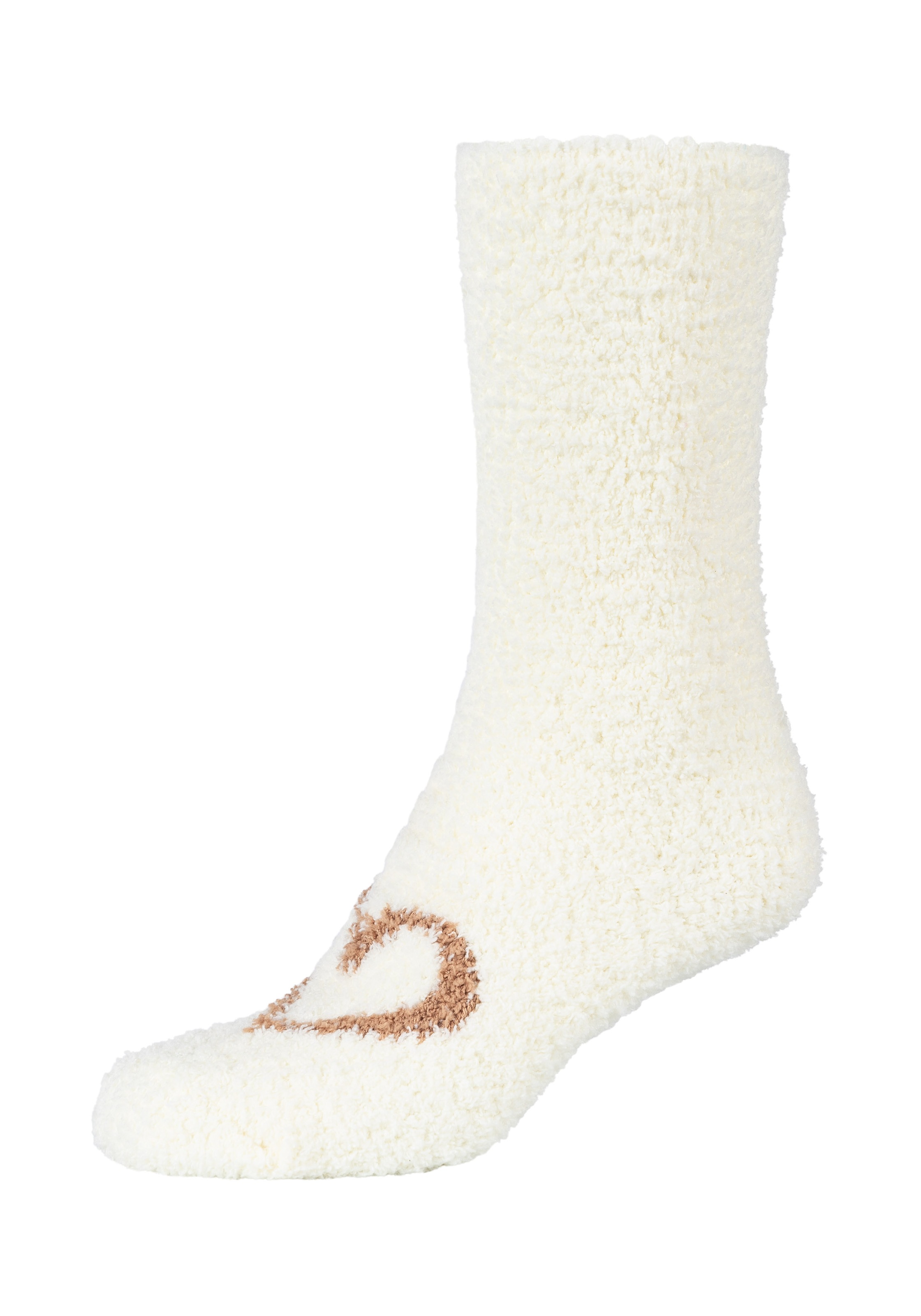 Camano Kuschelsocken »warm & cozy« 3 Stk. tlg. gestreift, gemustert, weich, wärmend