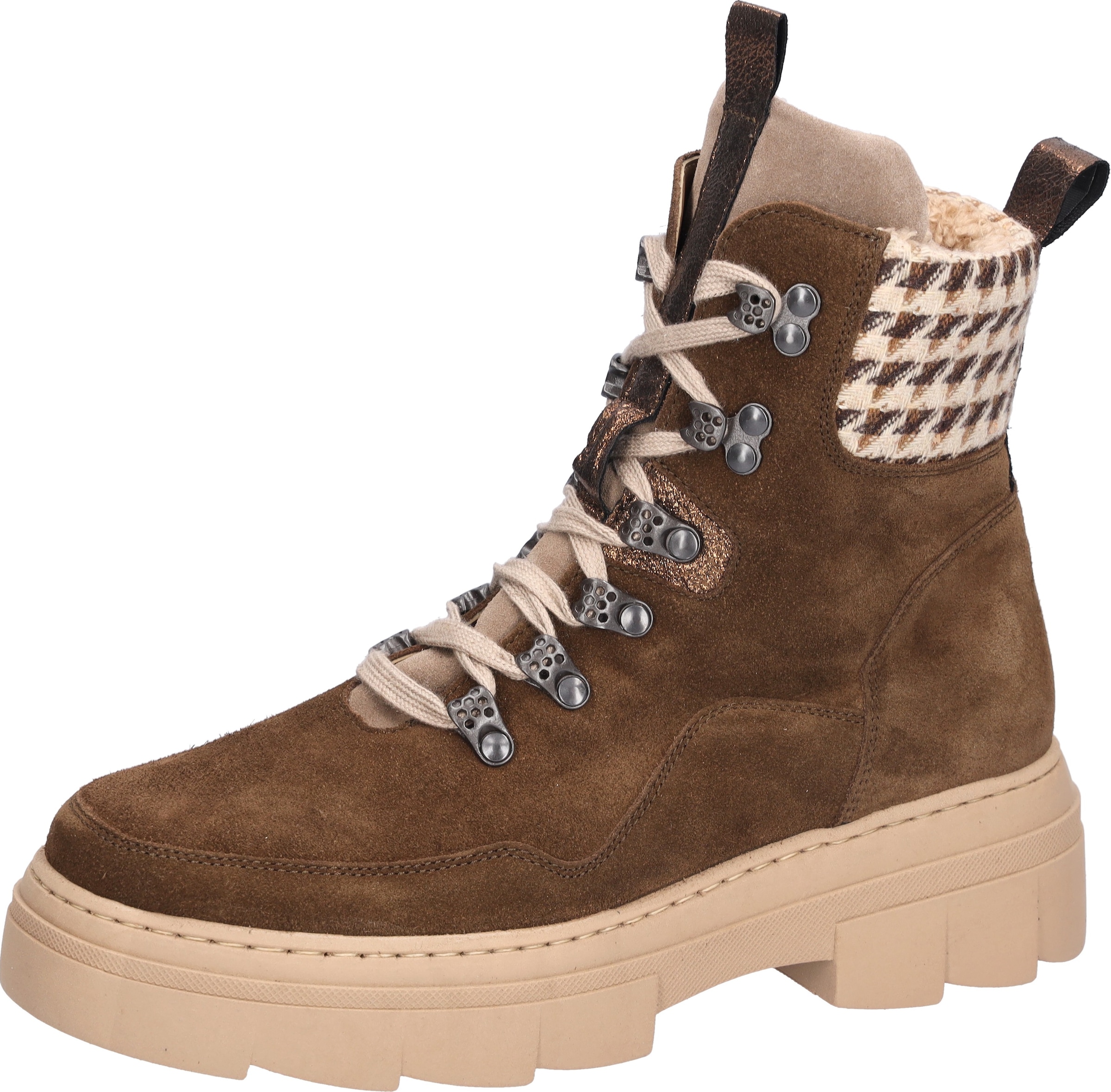 Waldläufer Stiefelette "H-Saiga" Schnürboots, Schnürstiefelette in Komfortweite H