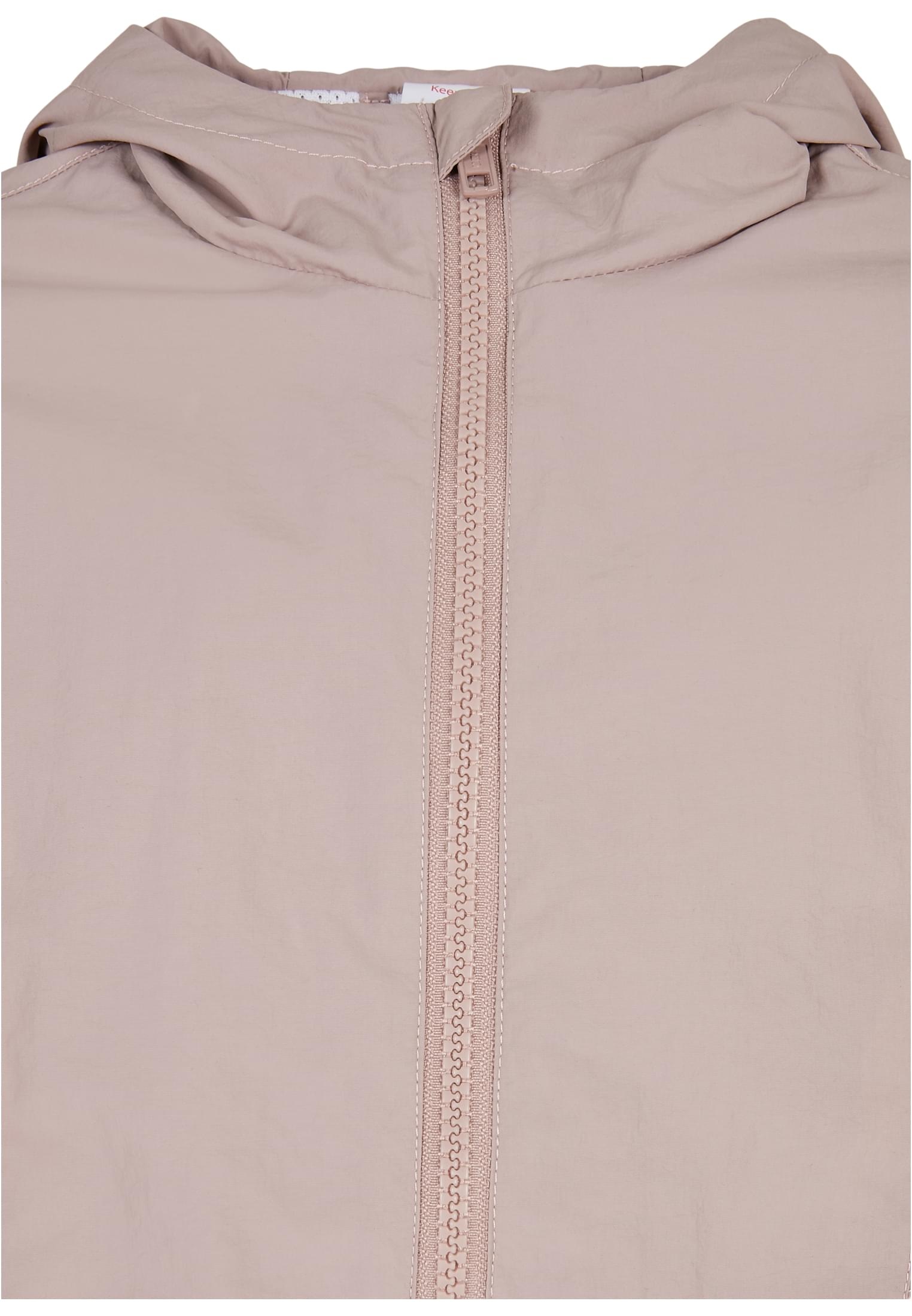 URBAN CLASSICS Blouson »Damen Girls Crinkle Batwing Jacket«, (1 St.), mit  Kapuze bestellen | BAUR