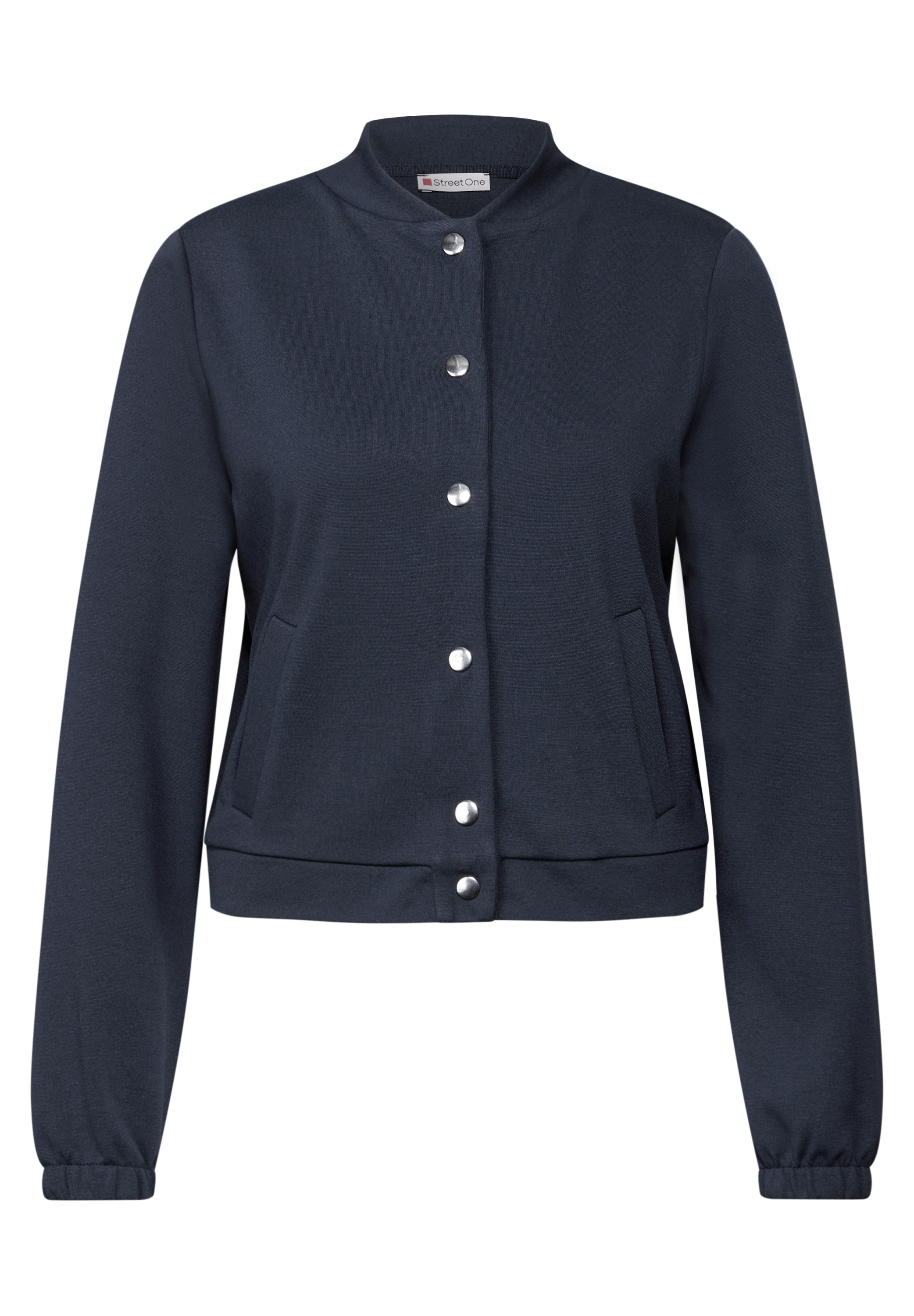 STREET ONE Cardigan, aus elastischem Materialmix