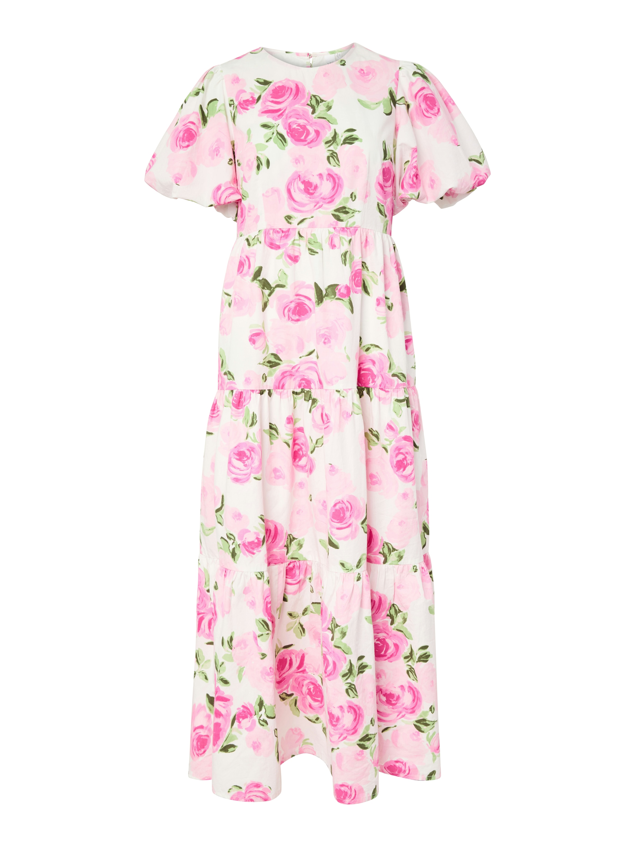 Y.A.S Midikleid »YASCOLEA SS ANKLE DRESS S. NOOS« Sommerkleid, Baumwolle, knöchellang