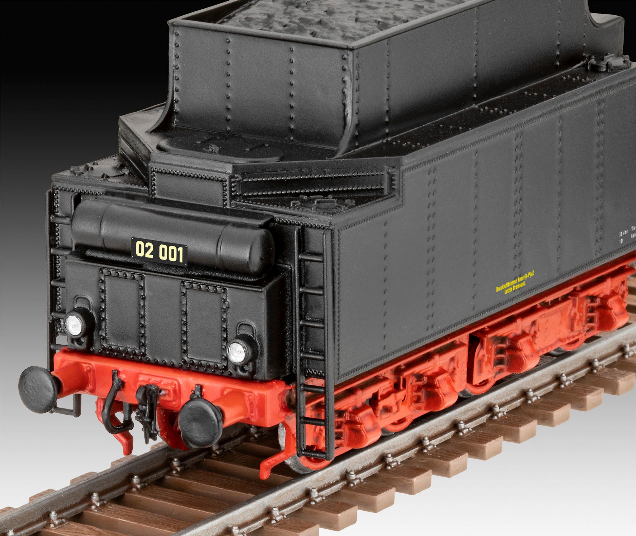 Revell® Modellbausatz »H0 Schnellzuglokomotive BR02 & Tender 2'2' T30«, 1:87, Made in Europe