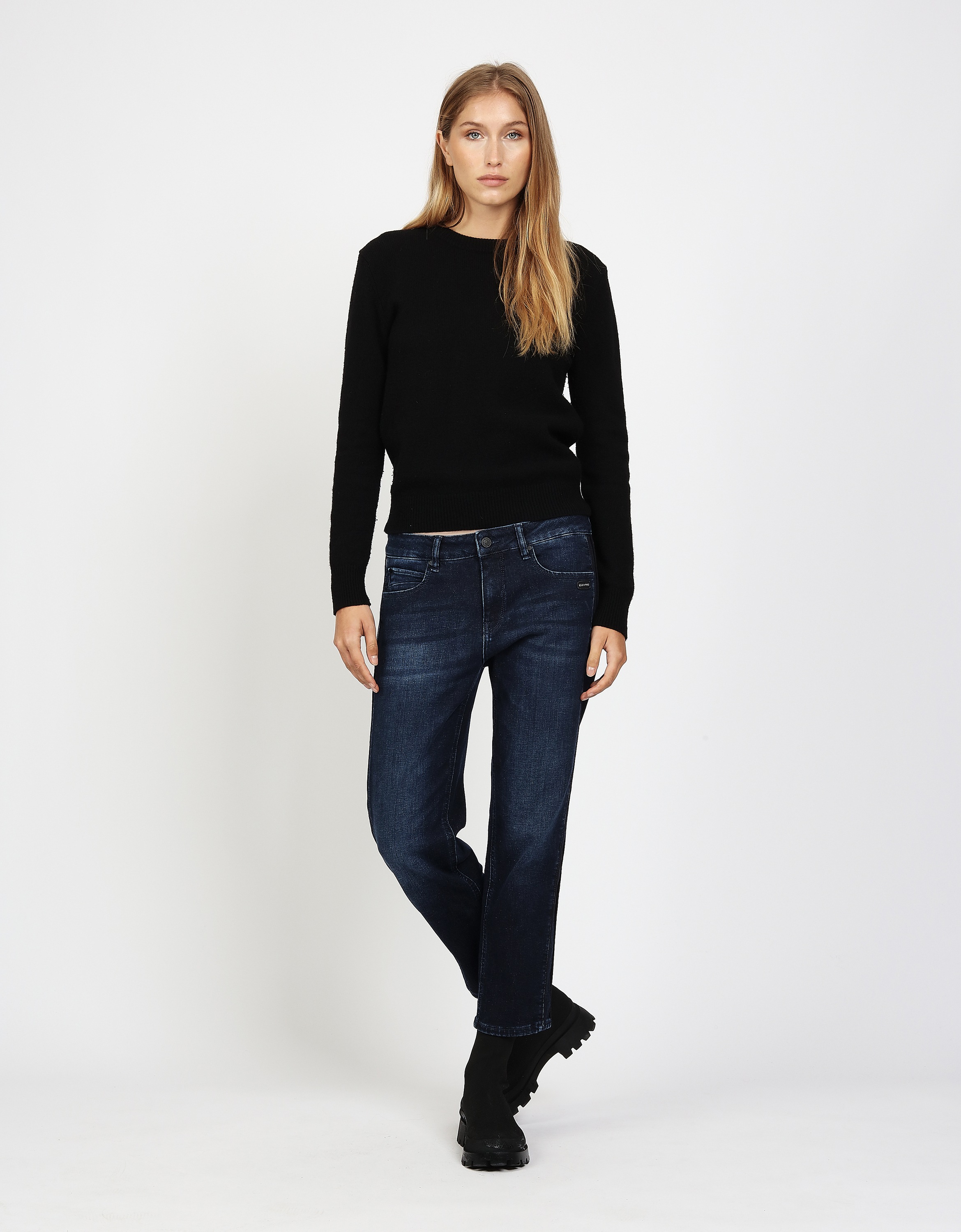 GANG Boyfriend-Jeans "GANG Jeans Boyfriend 94NADIA SIDE STRIPE" günstig online kaufen