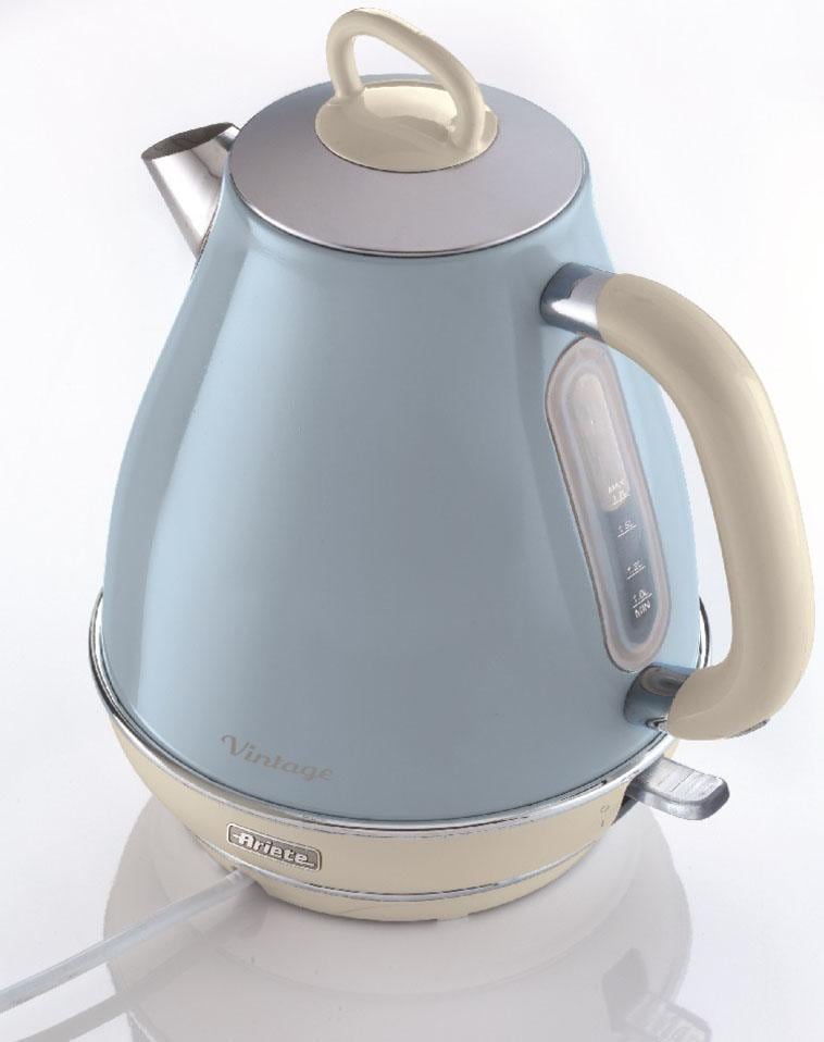 Ariete Wasserkocher »Vintage 2869 blau«, 1,7 l, 2200 W