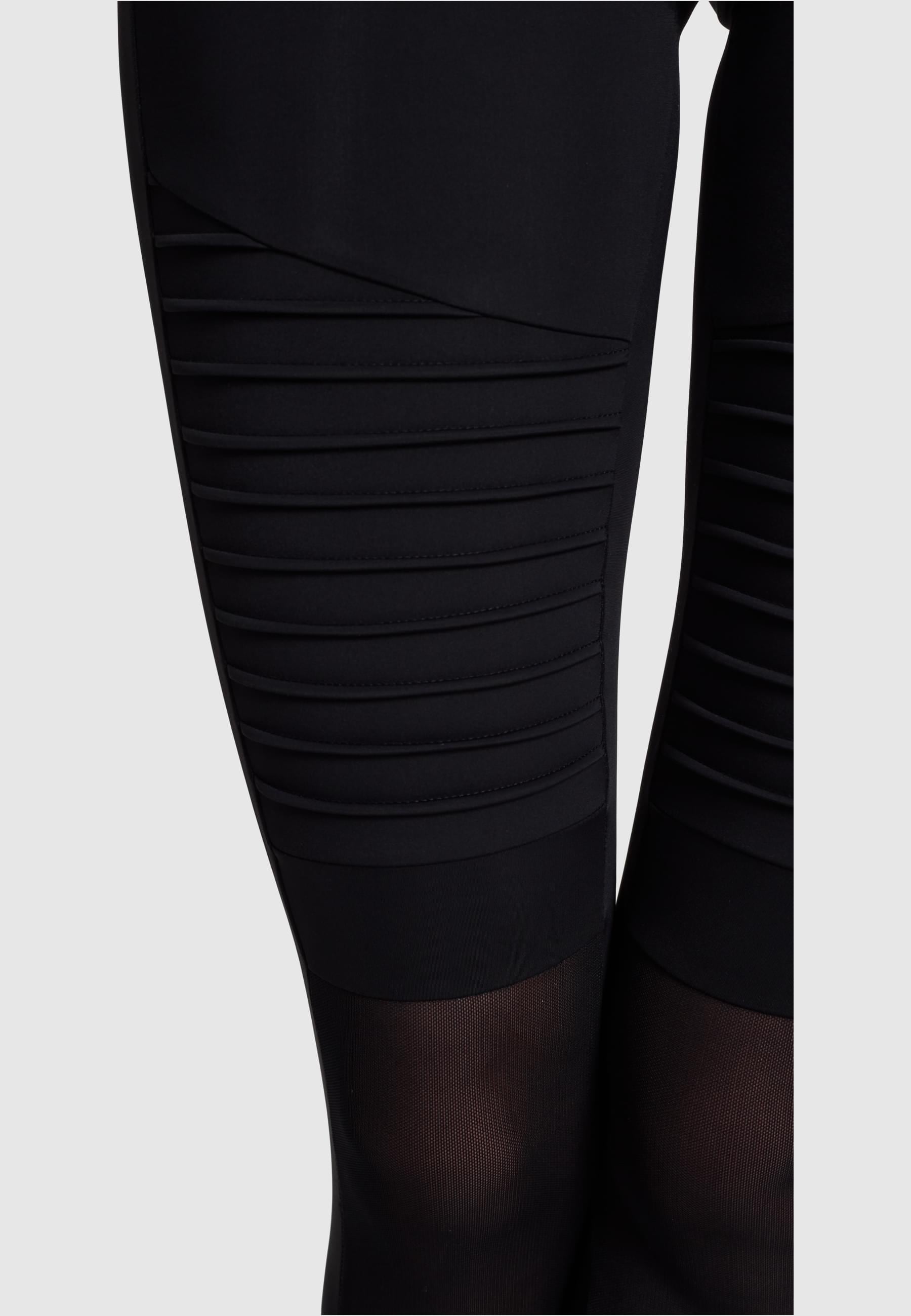 URBAN CLASSICS Leggings »Urban Classics Damen Ladies Tech Mesh Biker Leggings«, (1 tlg.)