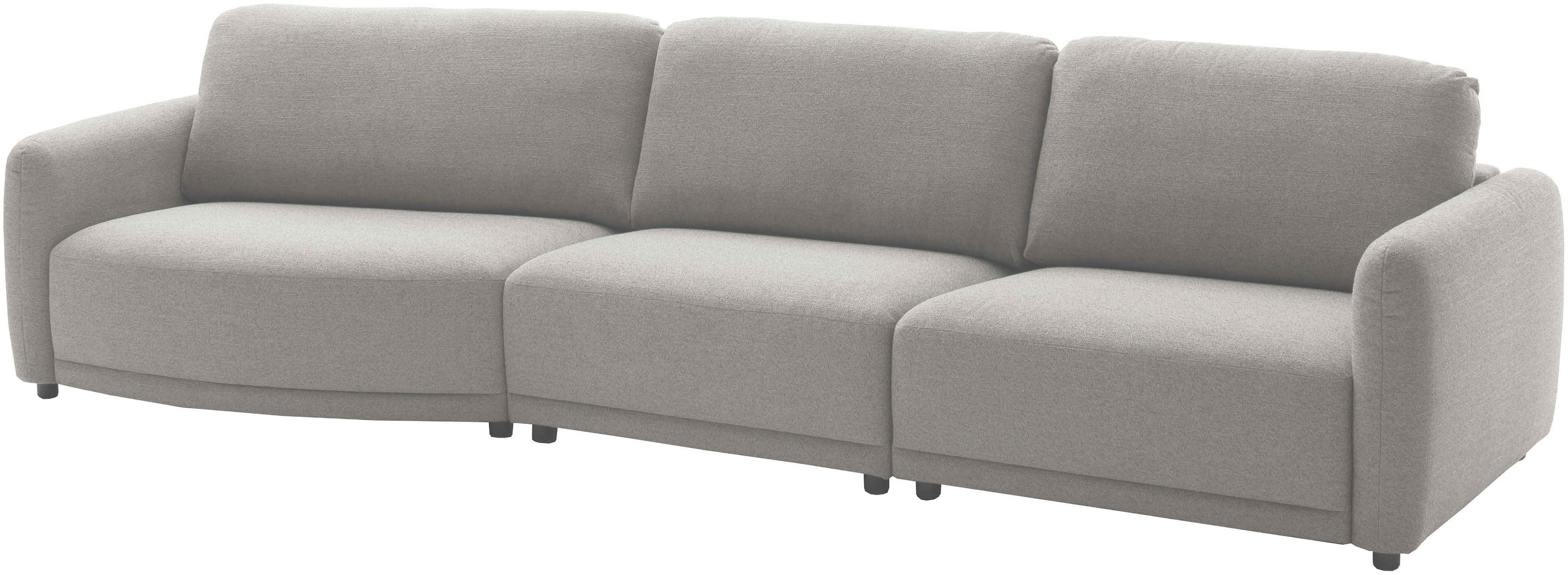 SCHÖNER WOHNEN-Kollektion "Wonder, Mega-Sofa, Modernes Design mit sanfter Rundung, Breite 349cm" Organische Form, Kammerkissen-Komfort & XXL-Maße
