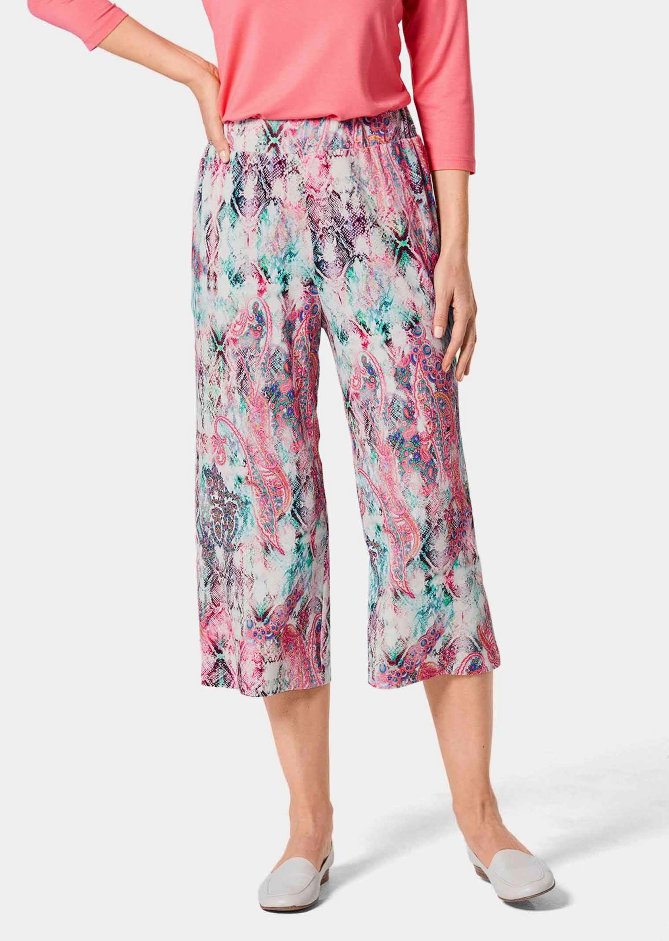 Thumbnail - GOLDNER 2-in-1-Hose "Kurzgröße Attraktive Druckhose Louisa mit weichem Fall"