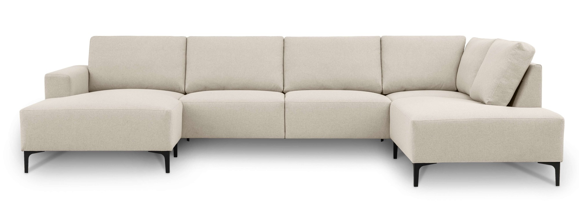 Home affaire Wohnlandschaft »Tournon«, U-Form, Breite 333 cm, Webstoff, Chenille