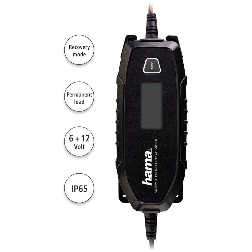 Hama Autobatterie-Ladegerät »Automatik-Batterie-Ladegerät«