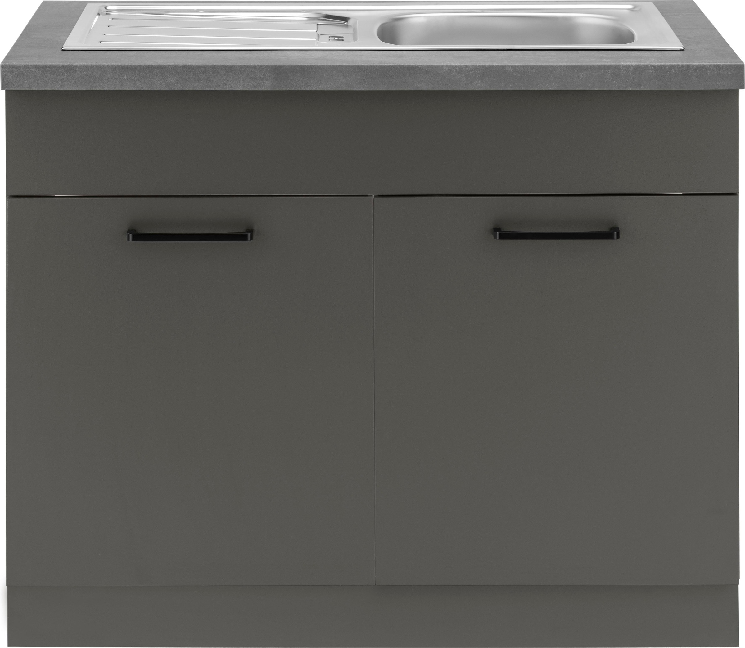 wiho Küchen Spülenschrank 