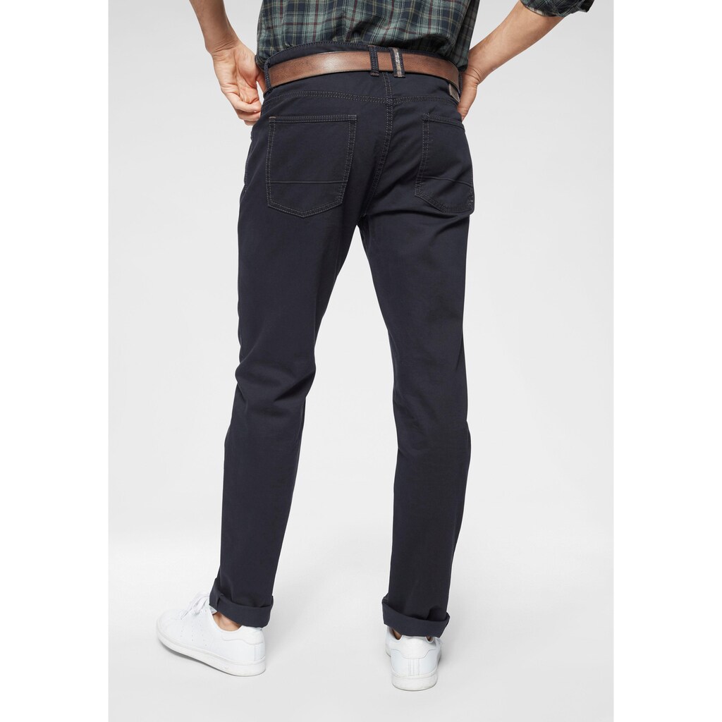 camel active 5-Pocket-Hose, mit kleinem Badge