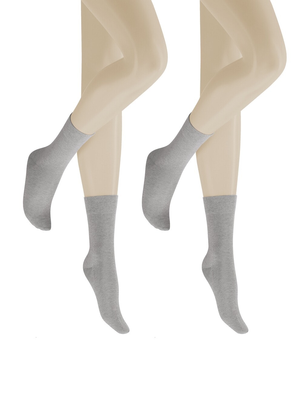 Hudson Socken "ONLY 2-PACK" Komfortbund mit weitem Fußausschnitt