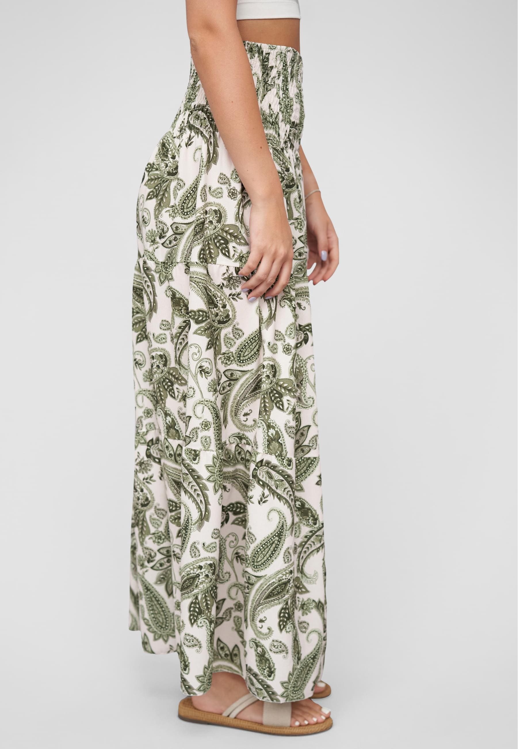 CLOUD 5IVE Sommerrock »CLOUD 5IVE Maxi Skirt with paisley print«, 1 Stk.
