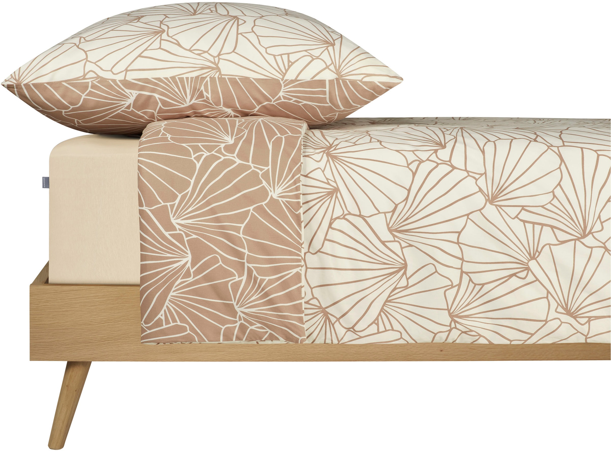 Schiesser Wendebettwäsche "Mariel aus weicher Baumwolle mit maritimer Musch günstig online kaufen