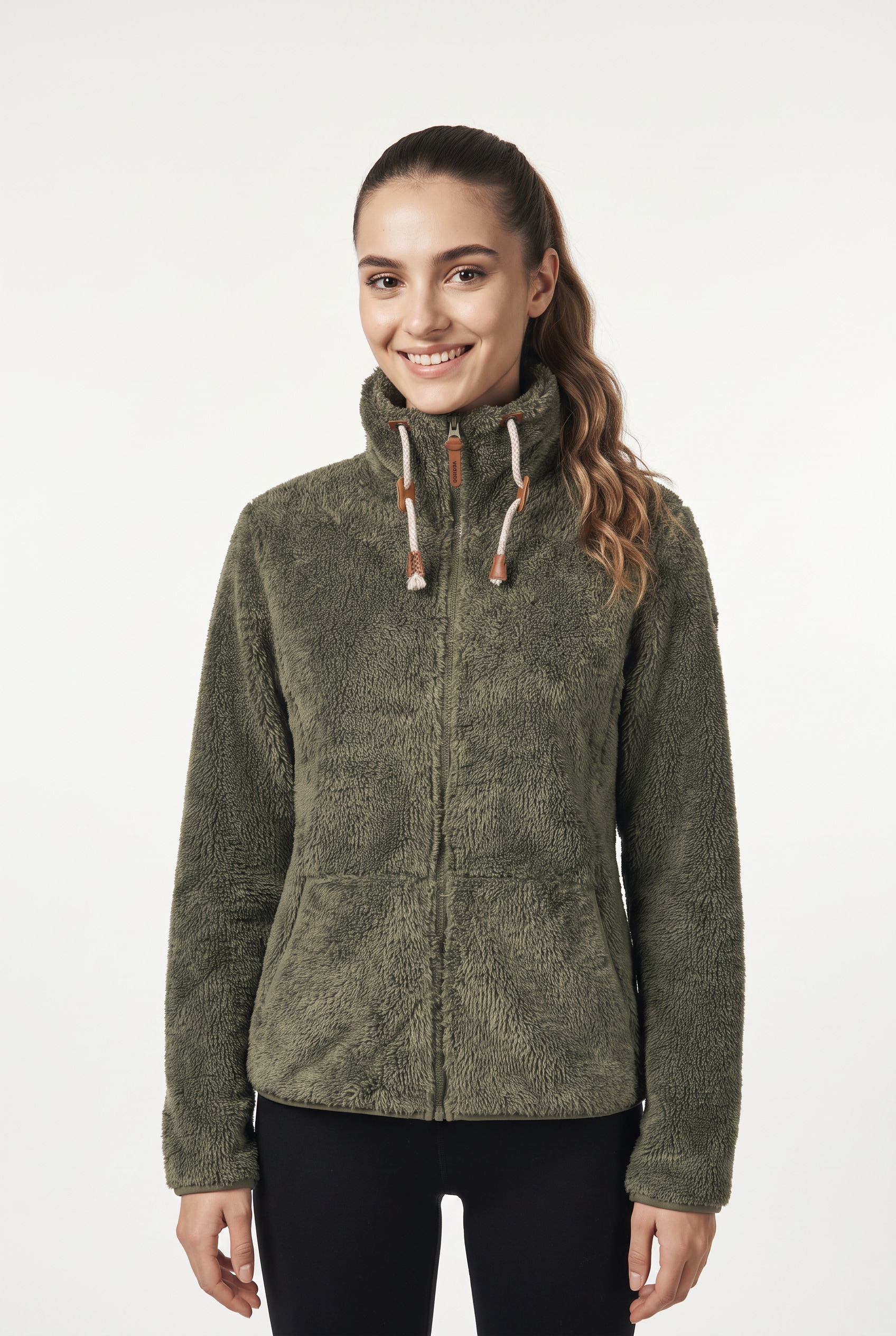Icepeak Fleecejacke "ICEPEAK COLONY" sportlicher Stil, mit Reißverschluss, schnell trocknendes Material