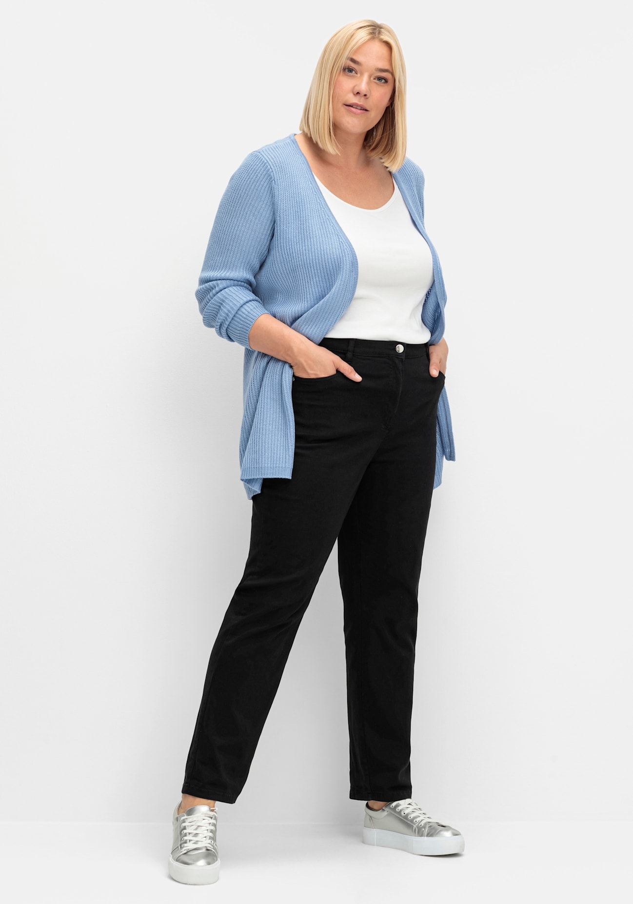 Classic Basics Strickjacke