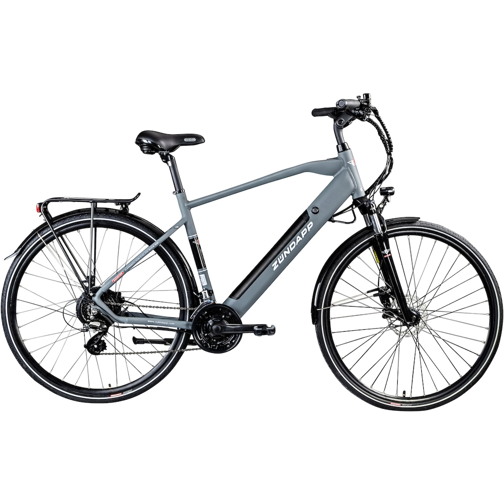 Zündapp E-Bike »Z810«, 24 Gang, Shimano, Altus RD-M310, Heckmotor 250 W