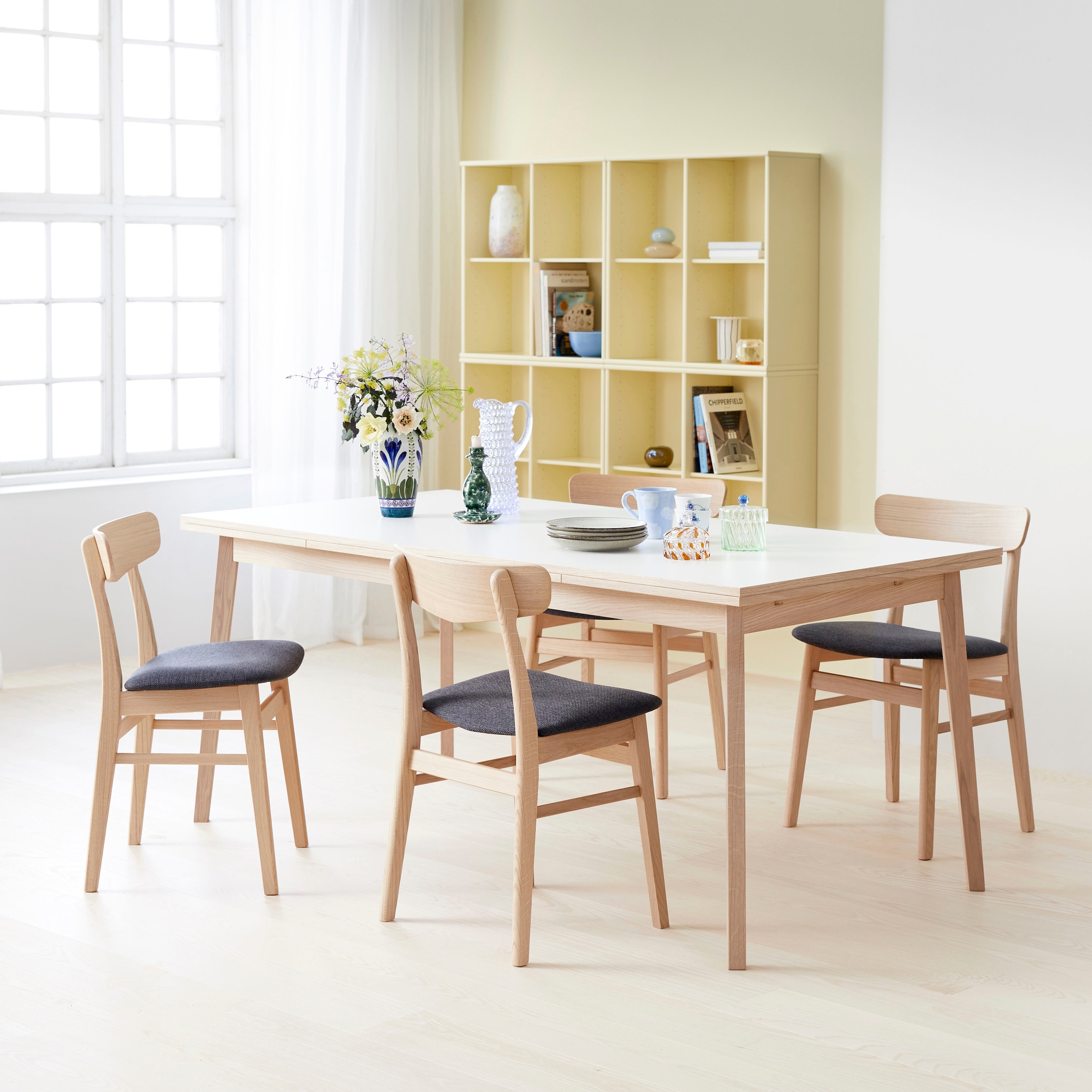 Hammel Furniture Esstisch »Esstisch Basic Single – ausziehbar, dänisches Design, robust« Flexibel erweiterbar 120–220 cm – stabil aus Massivholz