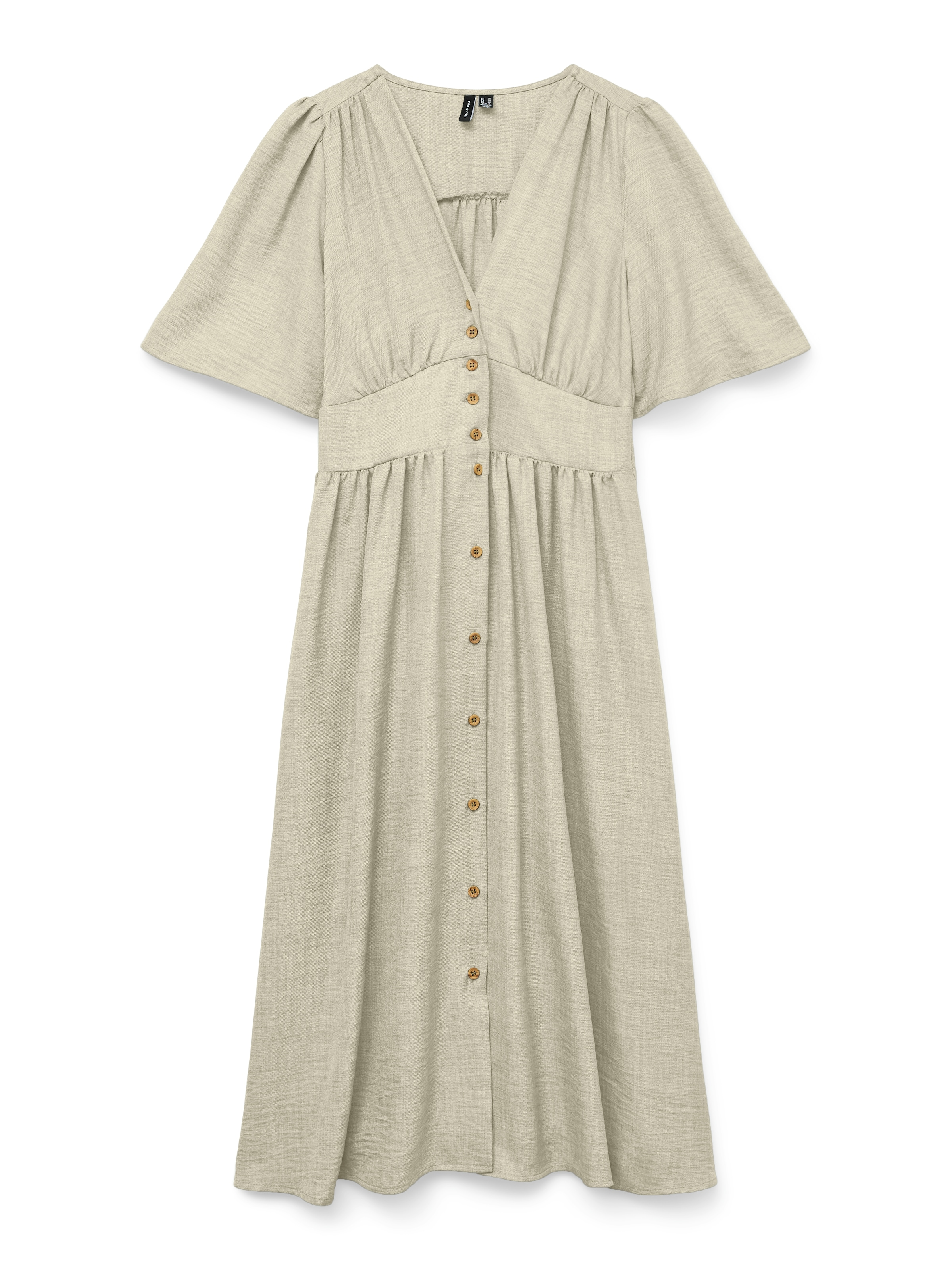 Vero Moda Midikleid »VMMELANEY 2/4 BLK DRESS WVN NOOS«