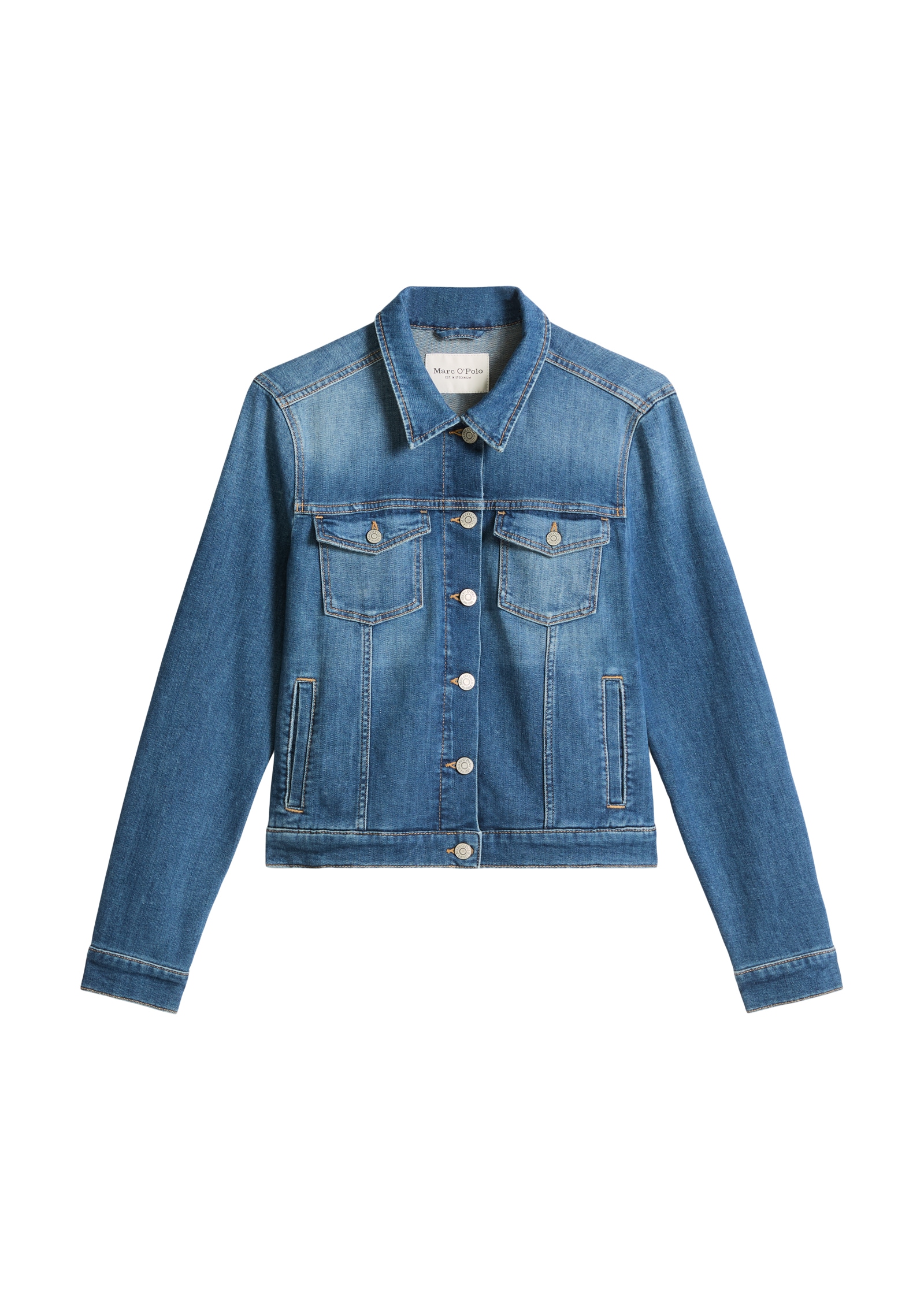 Marc O'Polo Jeansjacke regular fit aus Cashmere Touch Denim