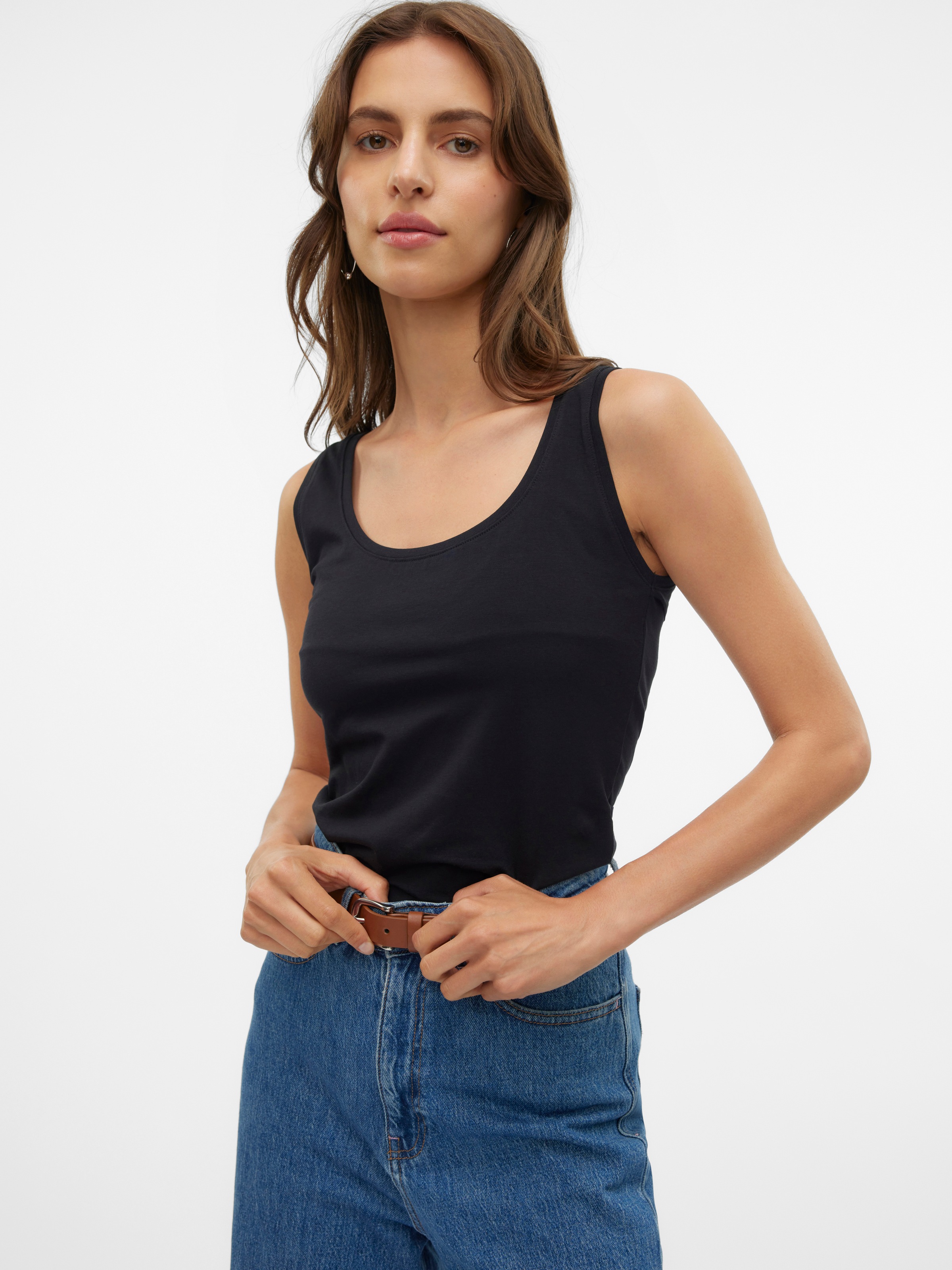 Vero Moda Tanktop "VMLULU SL TANK TOP NOOS" günstig online kaufen
