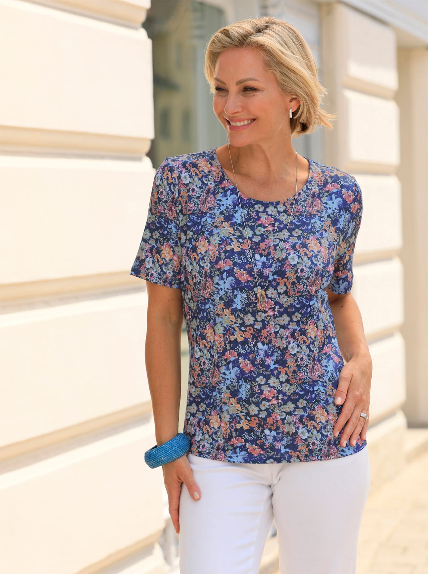 Classic Basics Kurzarmshirt "Shirt" 1 Stk. tlg. günstig online kaufen