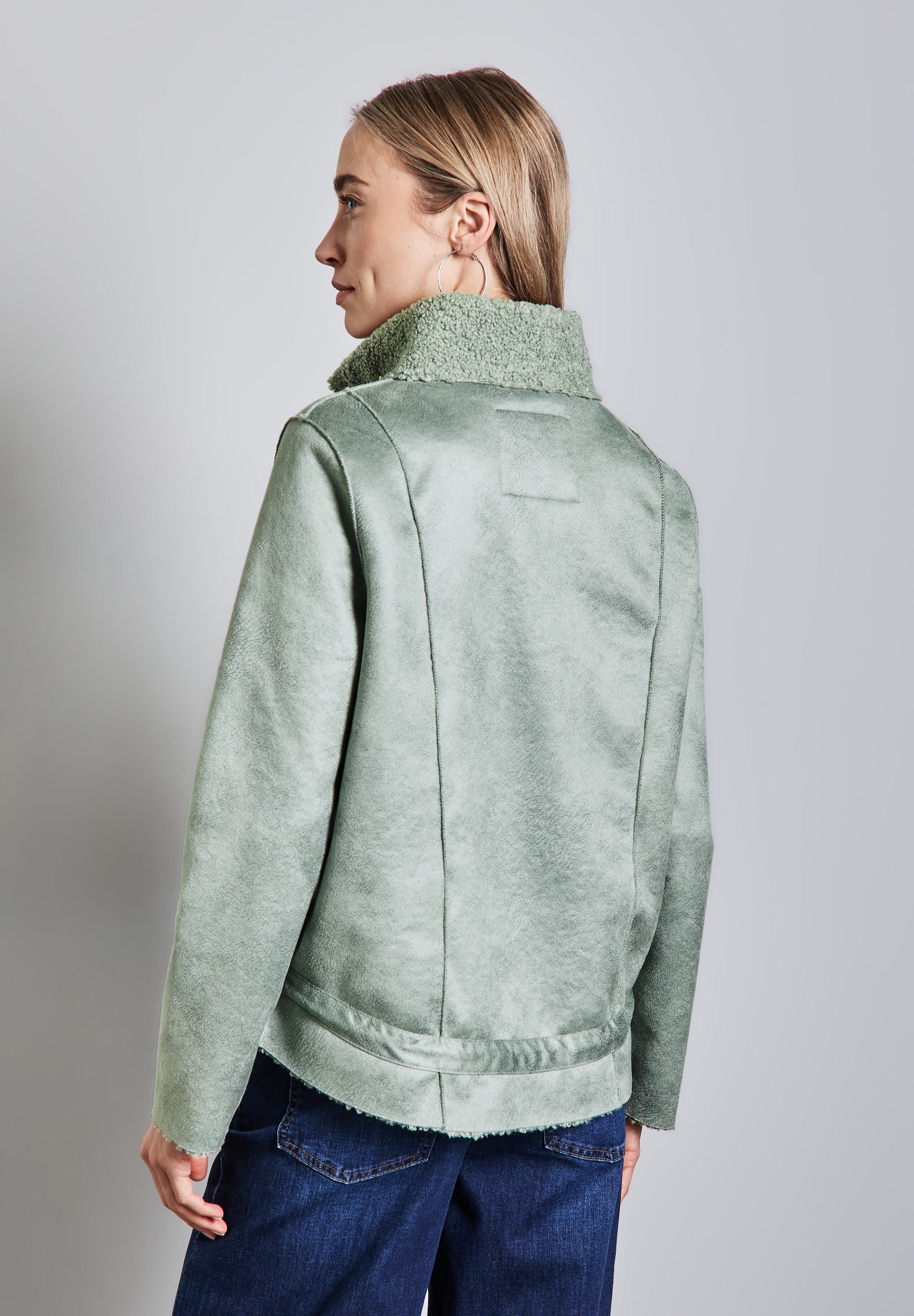 STREET ONE Kurzjacke, ohne Kapuze, super soft
