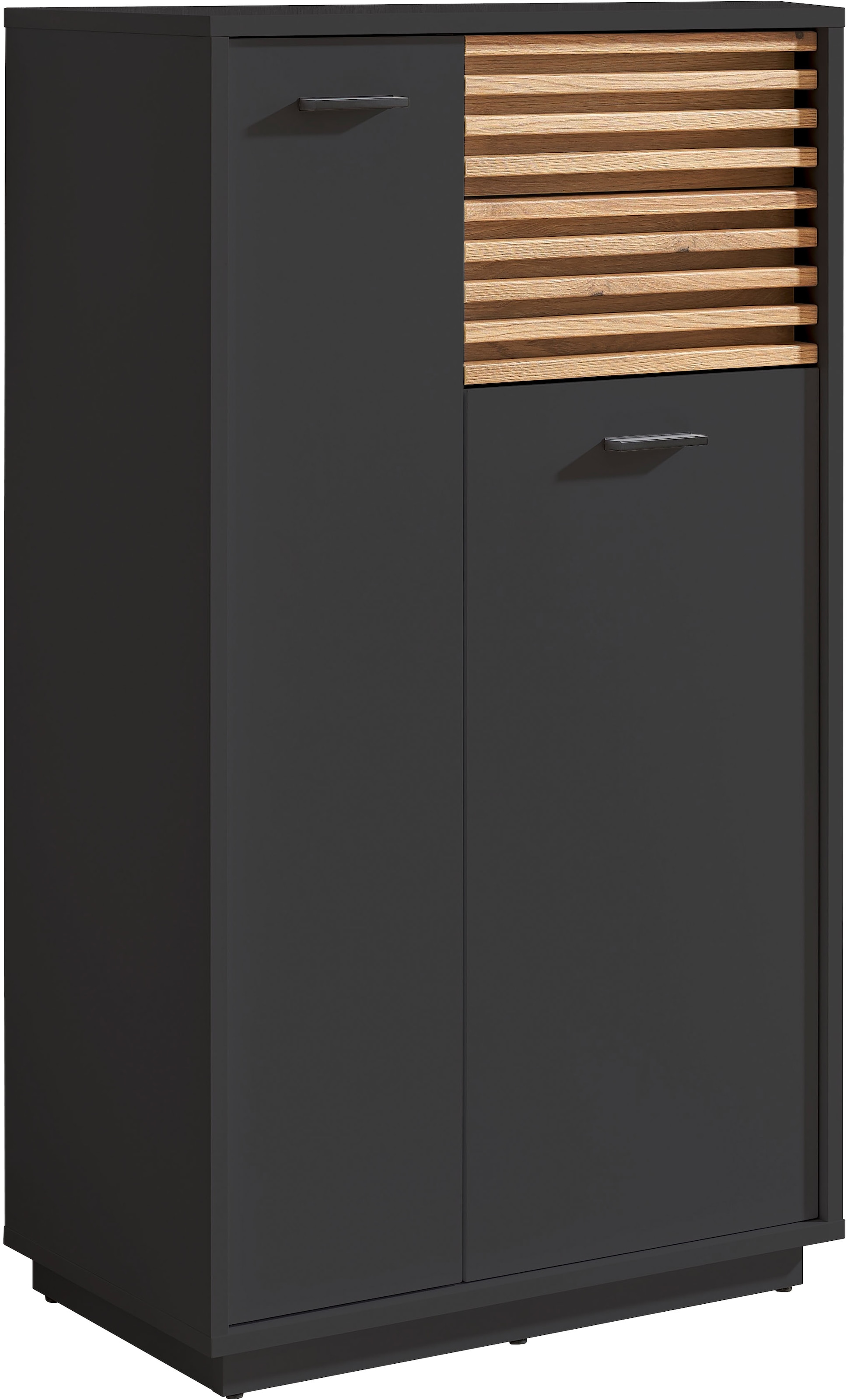 BASIC by Balculina Midischrank »Liguria B/H/T 60x106x35 cm« 1 Stk. tlg. Breite 60cm, Unterflurauszug, FSC-Mix 70%