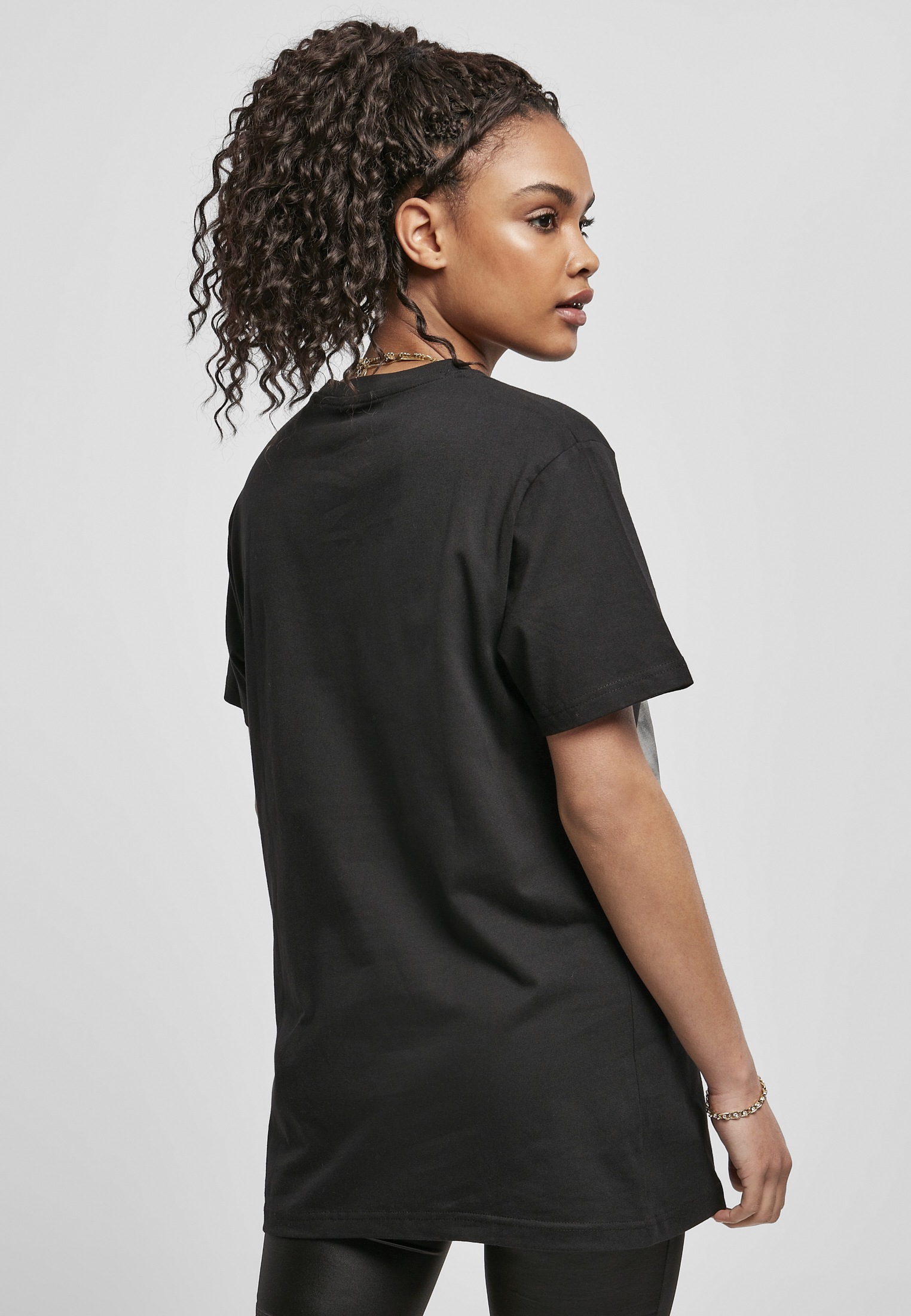 MisterTee T-Shirt »MisterTee Damen Ladies 2Pac F*ck The World Tee«, (1 tlg.)