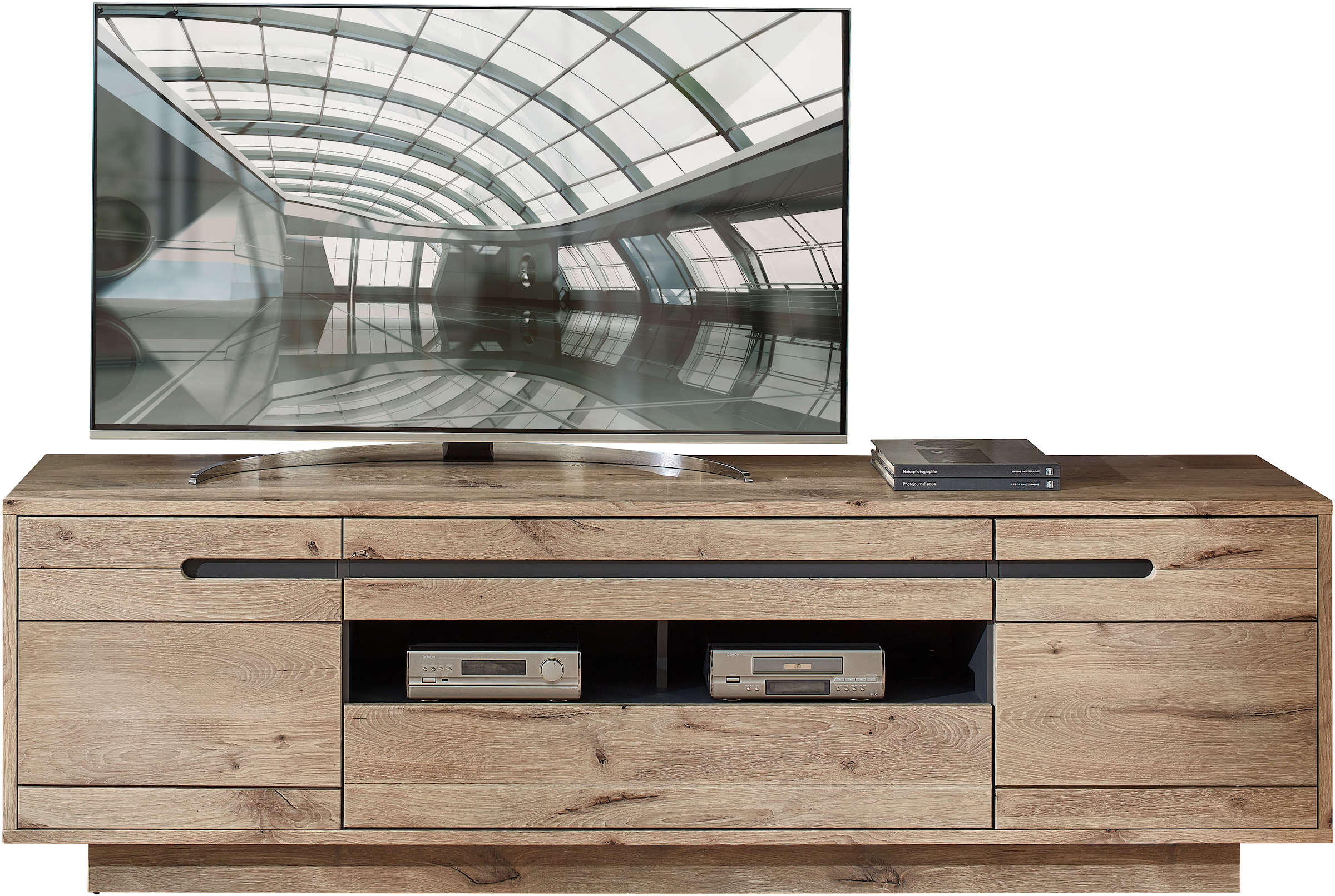 Innostyle Wohnwand »BELLANO«, (Komplett-Set, 4 St.), inkl. LED-Beleuchtung