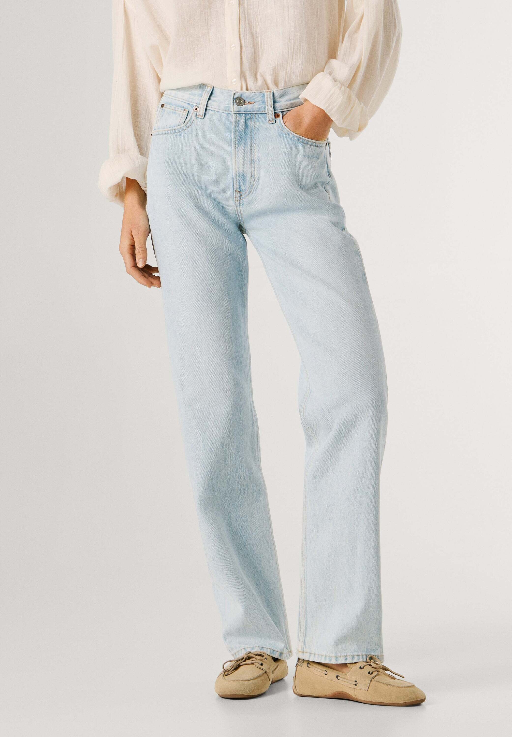 Pepe Jeans Straight-Jeans »straight leg jeans STRAIGHT JEANS HW ROBYN«