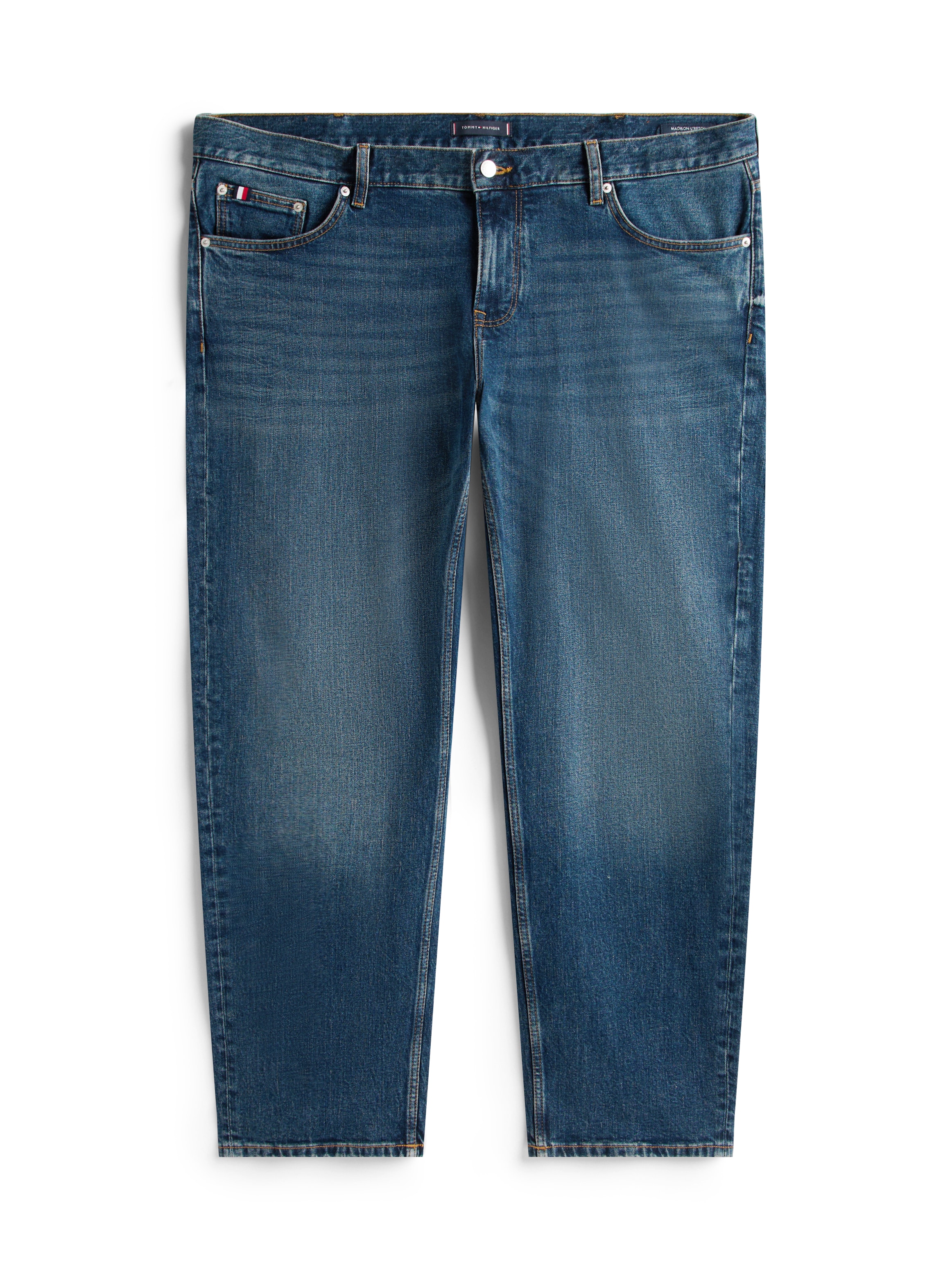 Tommy Hilfiger Big & Tall 5-Pocket-Jeans »BT-MADISON«, Große Größen, mit leichten Used-Effekten
