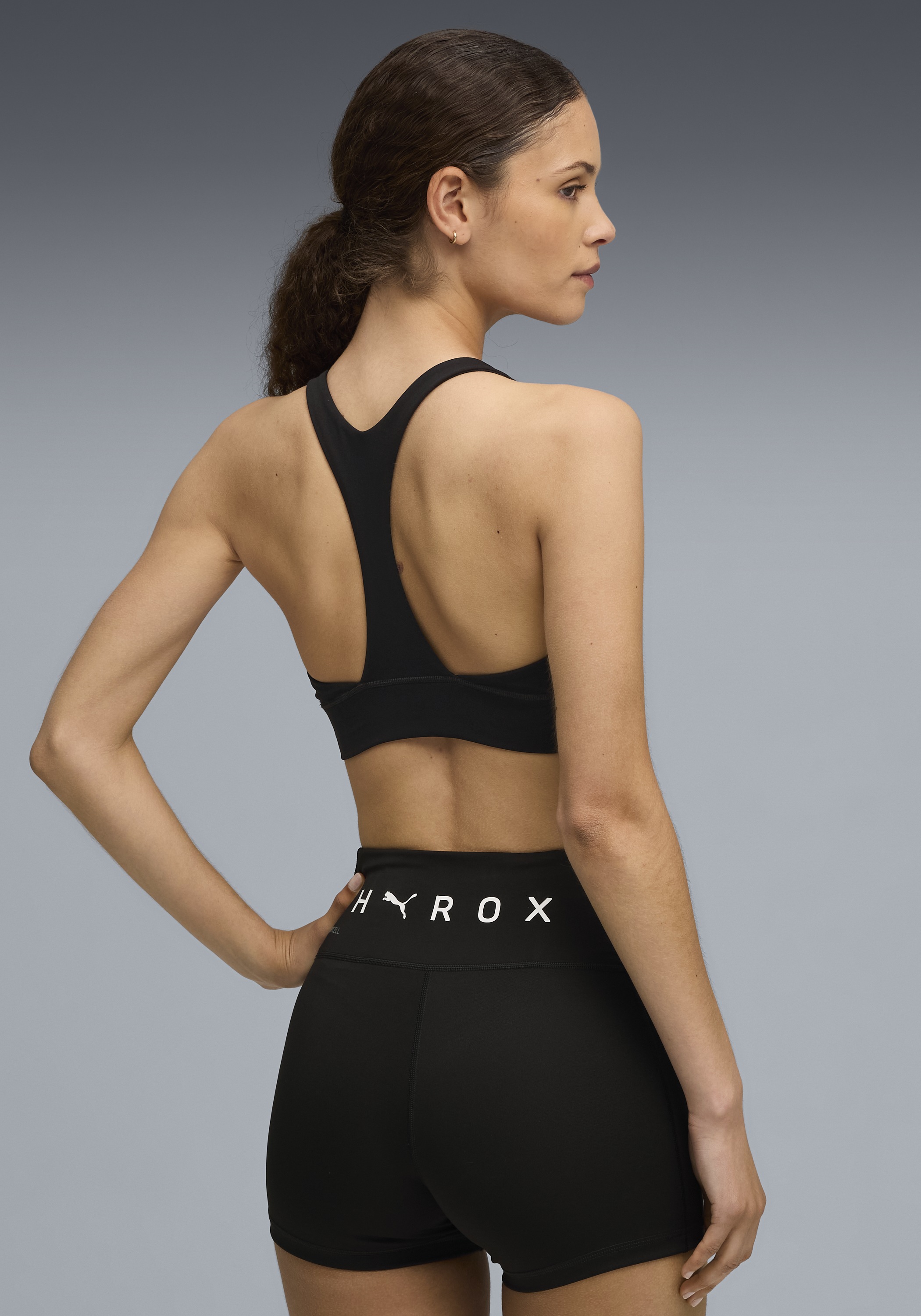 PUMA Sport-BH "W X HYROX SHAPELUXE HIGH NECK BRA" für Fitness entwickelt, D günstig online kaufen