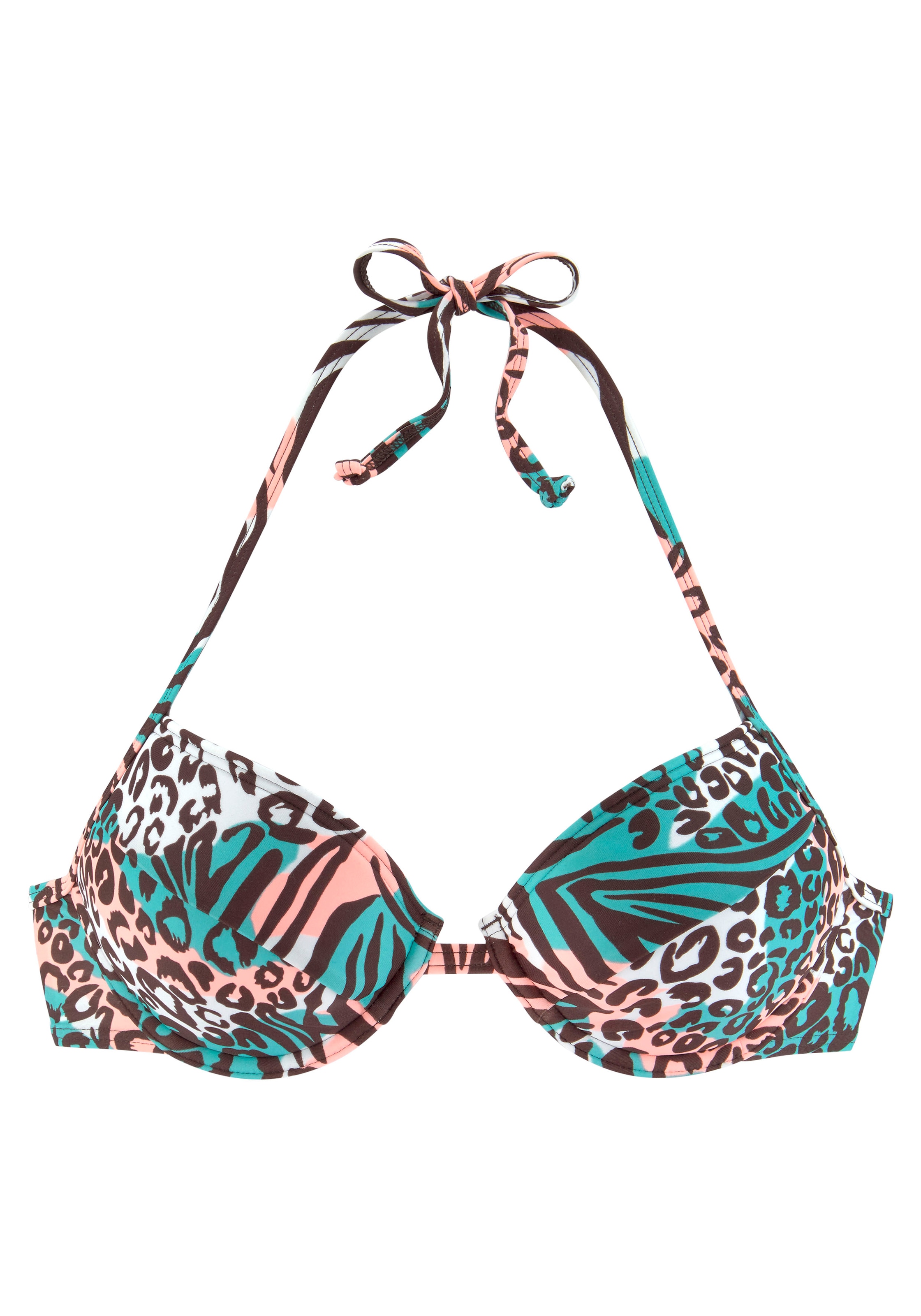 Venice Beach Push-Up-Bikini-Top »Maia«, mit trendigem Druck