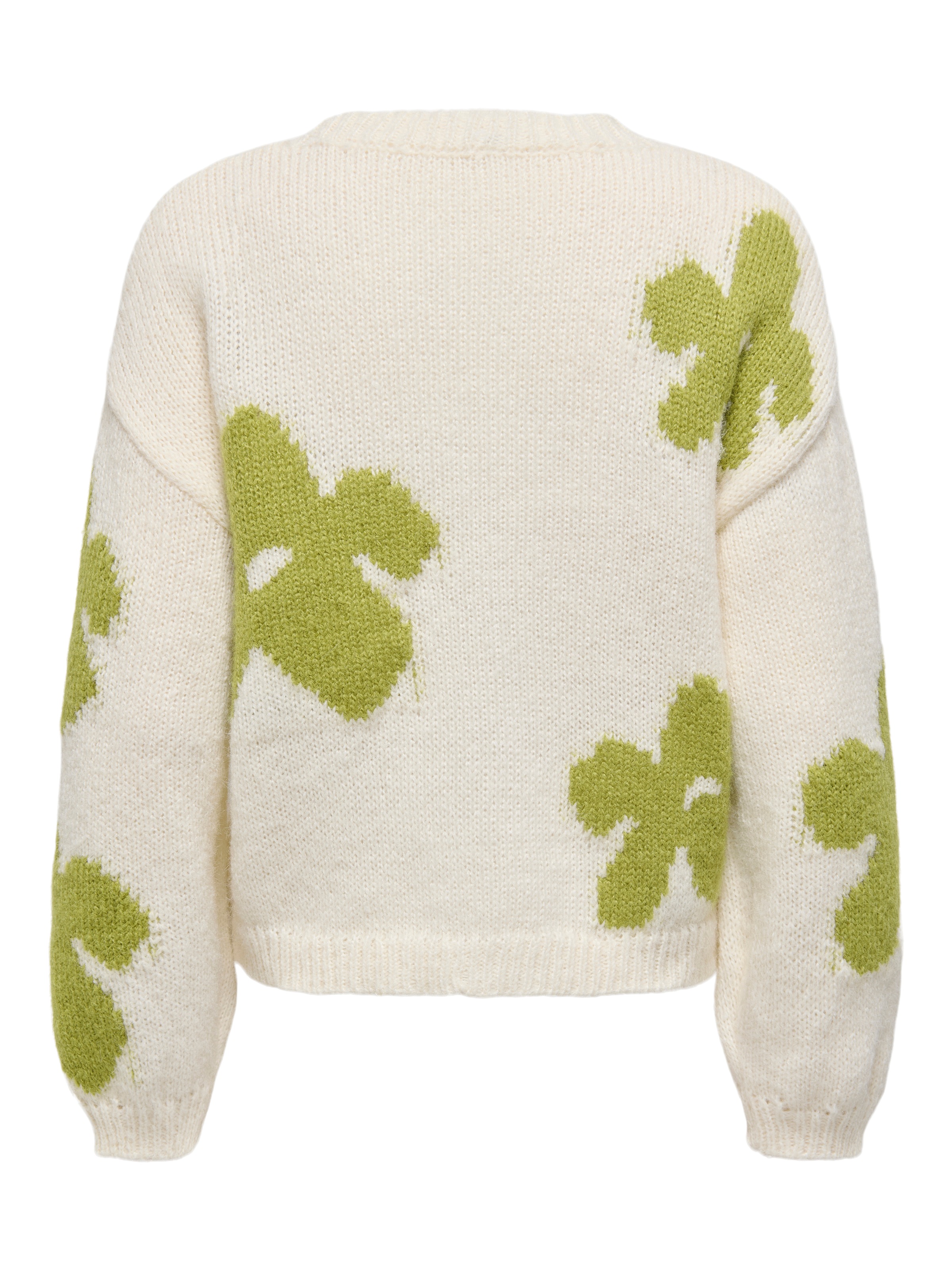 Thumbnail - ONLY Strickpullover "ONLBOOTLE LIFE LS FLOWER O-NECK KNT"