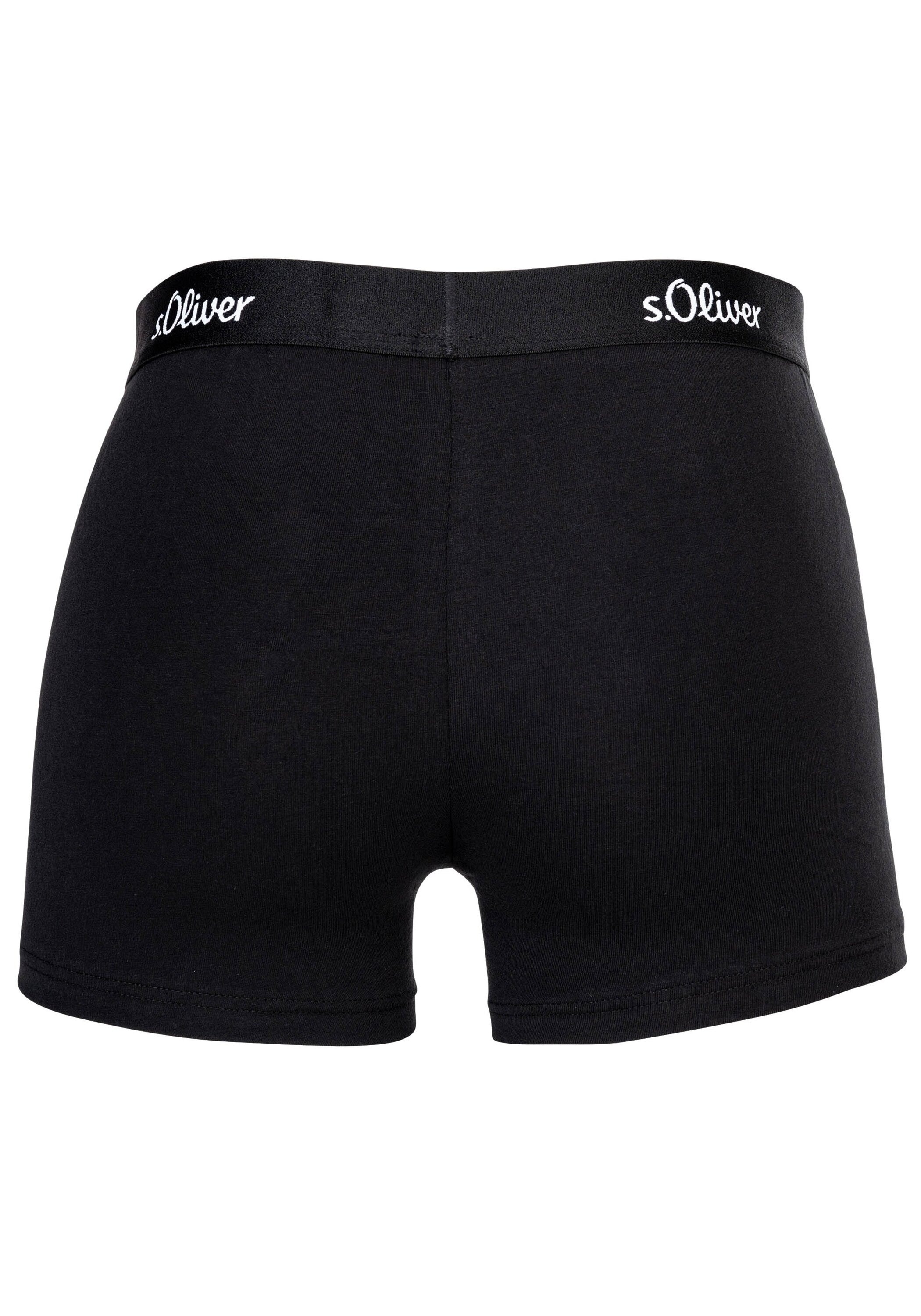 s.Oliver Boxershorts »Boxershort 3er Pack«