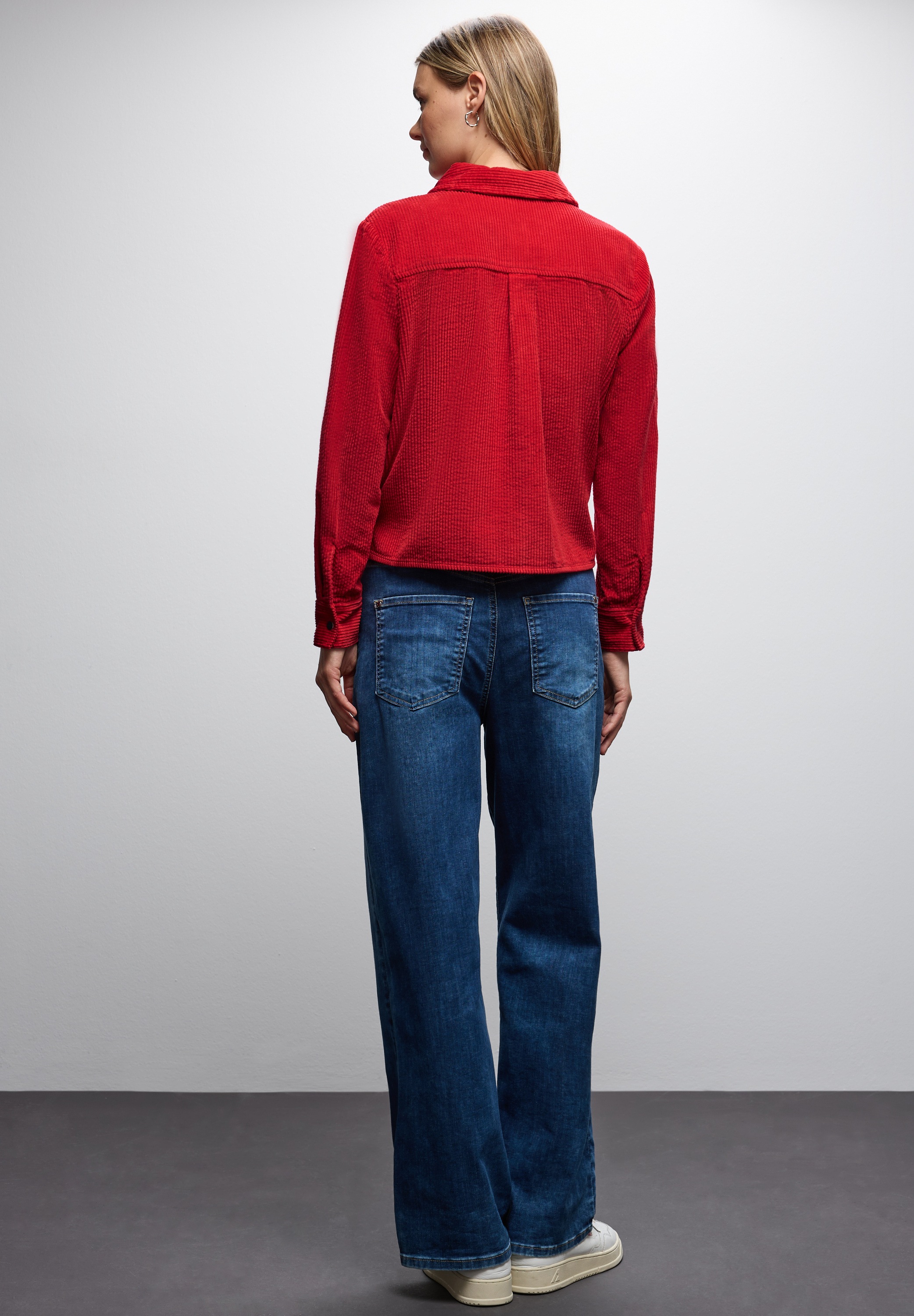 STREET ONE Hemdbluse, mit Manschetten