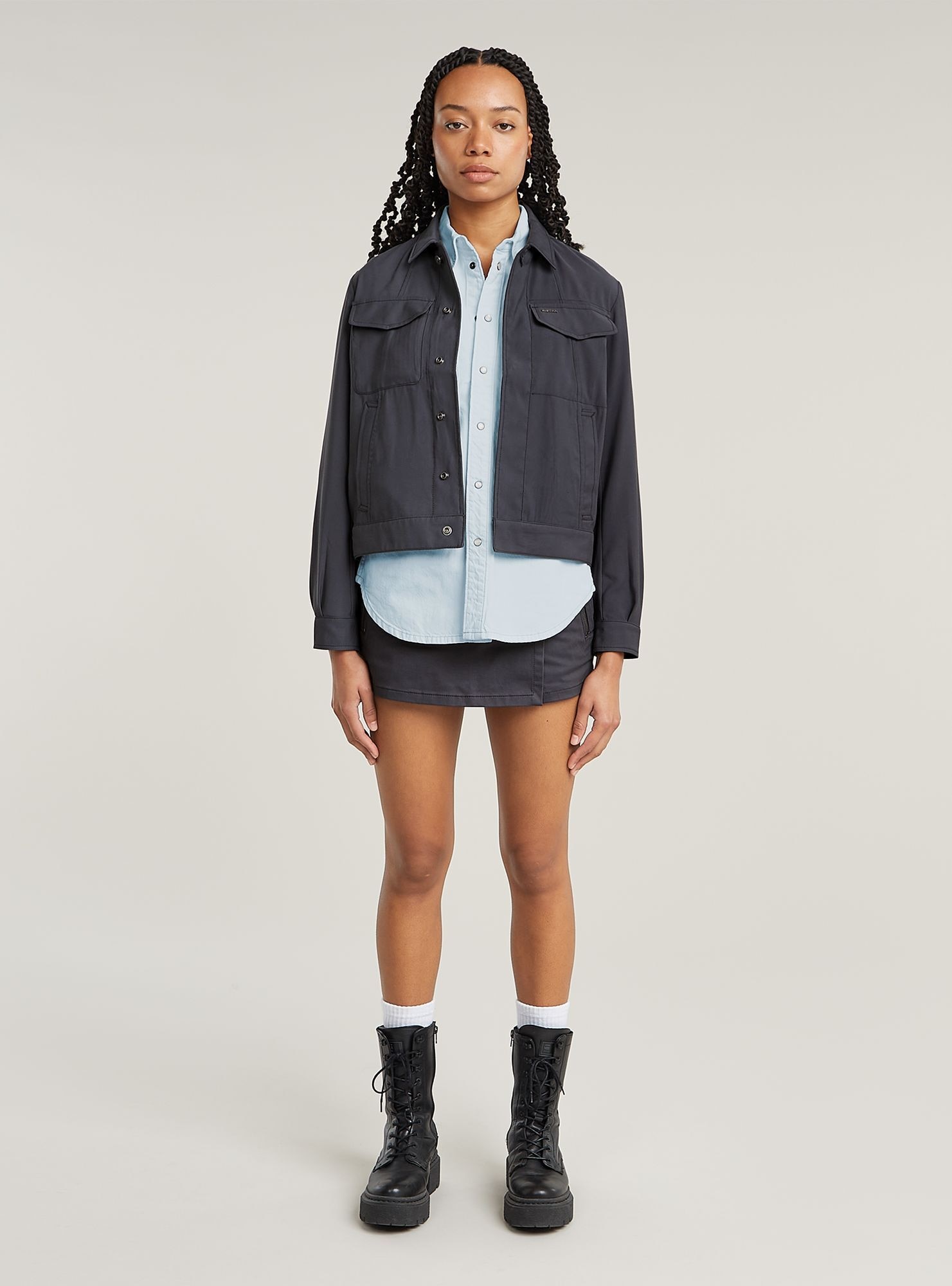 G-STAR Langarmshirt »Slim Western Hemd«