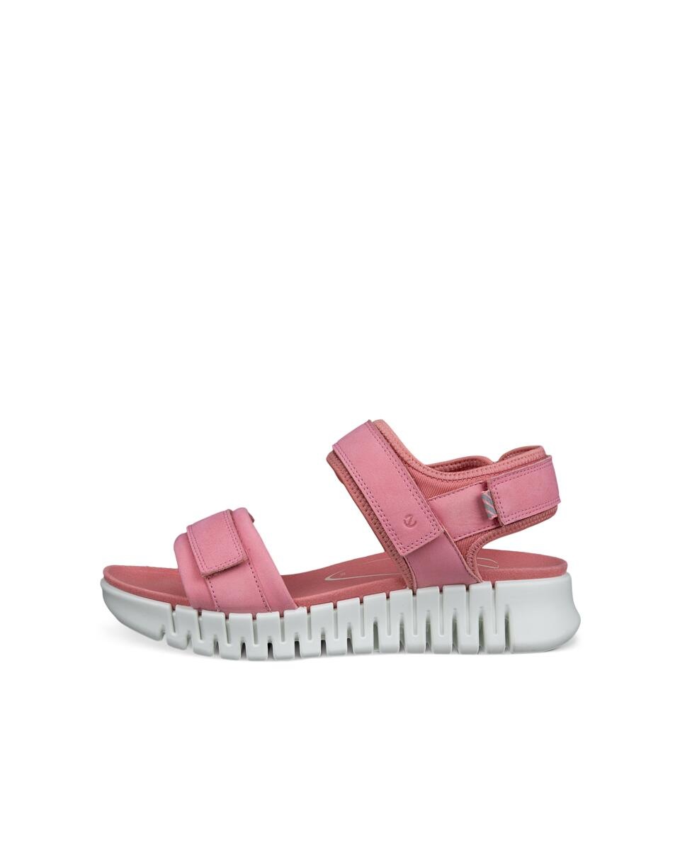 Ecco Sandalette »ECCO GRUUV SOL W«, Plateau, Sommerschuh, Sandalette mit praktischem Klettverschluss