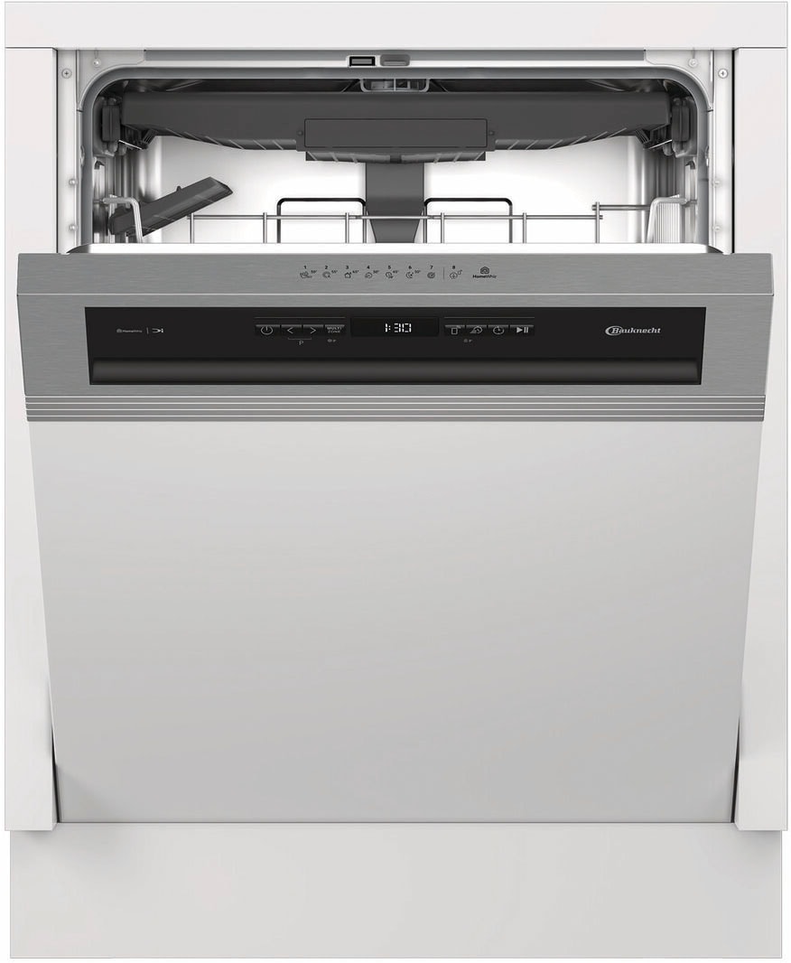 BAUKNECHT teilintegrierbarer Geschirrspüler »OBBC Ecosilent2 7540« 8,9 l 14 tlg. Maßgedecke ActiveDry – automatische Türöffnung für bessere Trocknungsergebnisse