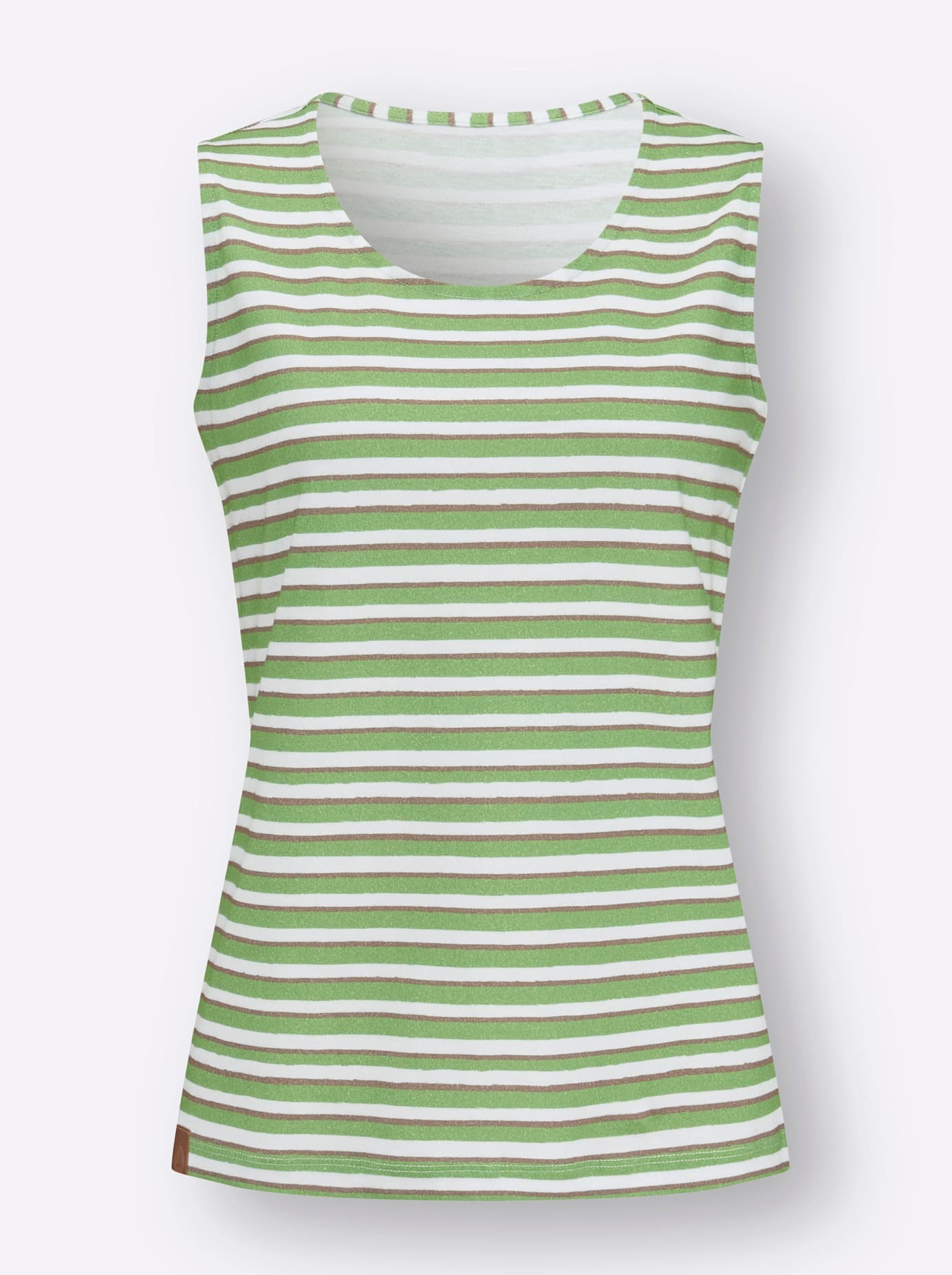 CASUAL LOOKS Shirttop Green Size 44 3