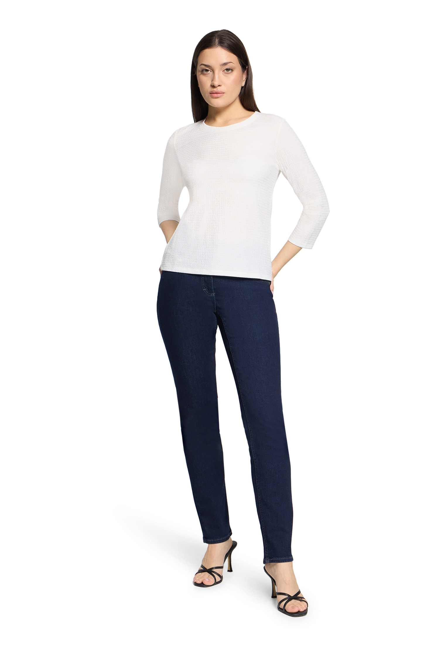 Betty Barclay 3/4-Arm-Shirt »Damen mit Rundhalsausschnitt« 1 tlg.