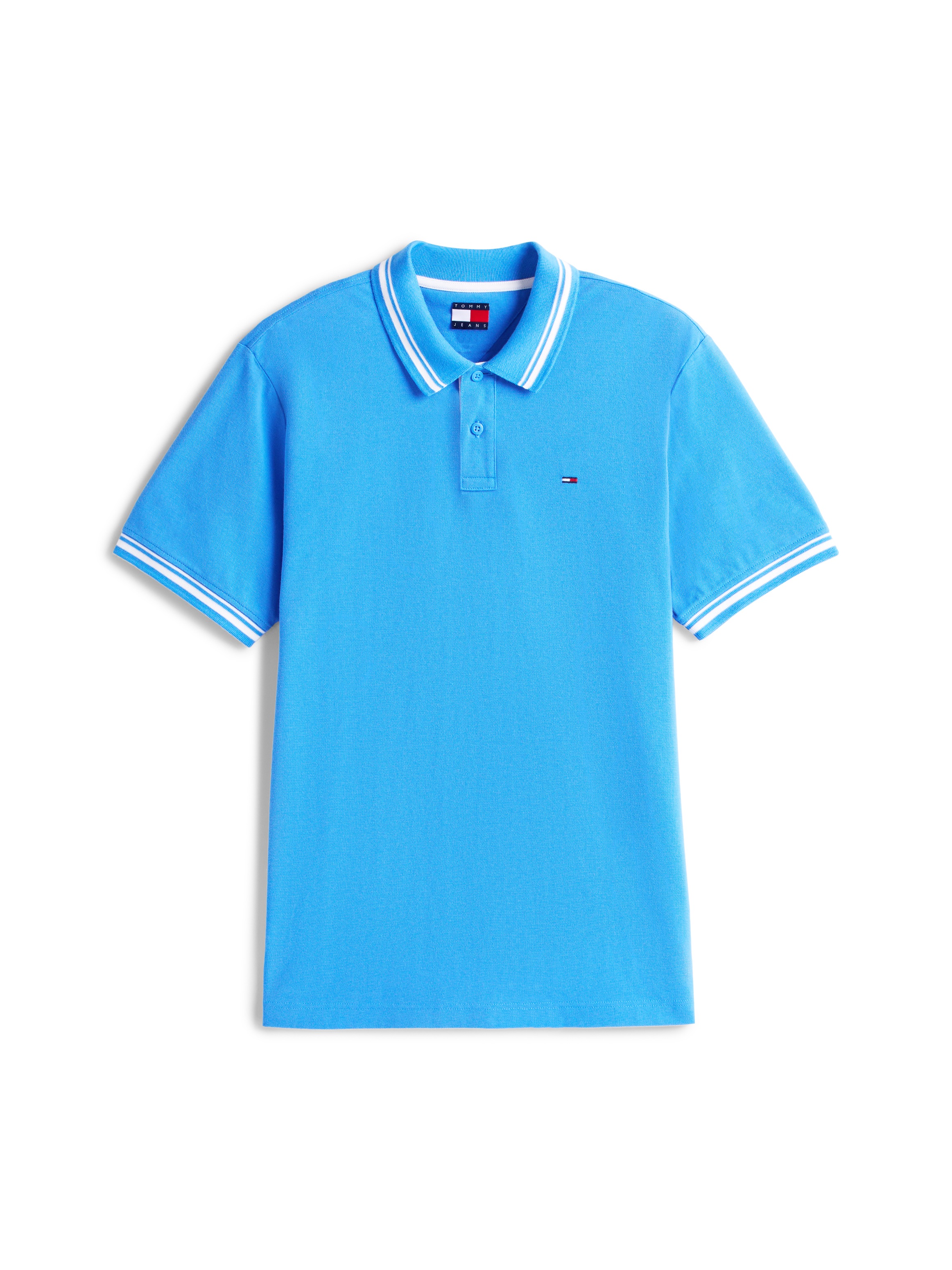 Thumbnail - Tommy Jeans Poloshirt "TJM REG TIPPED POLO EXT" Mit Rundhalsausschnitt