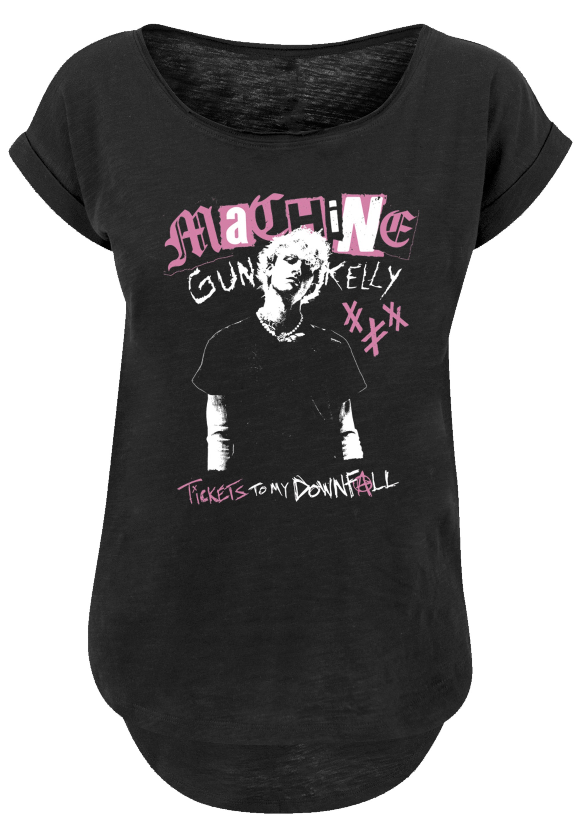 F4NT4STIC T-Shirt »Machine Gun Kelly Tickets To My Downfall«, Premium Qualität