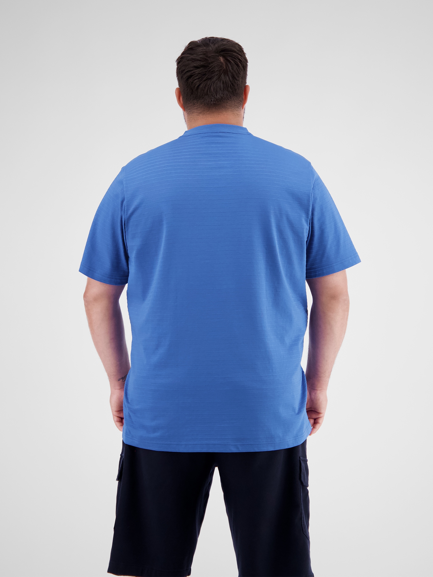 LERROS T-Shirt »LERROS T-Shirt in Großen Größen, tonal gestreift«