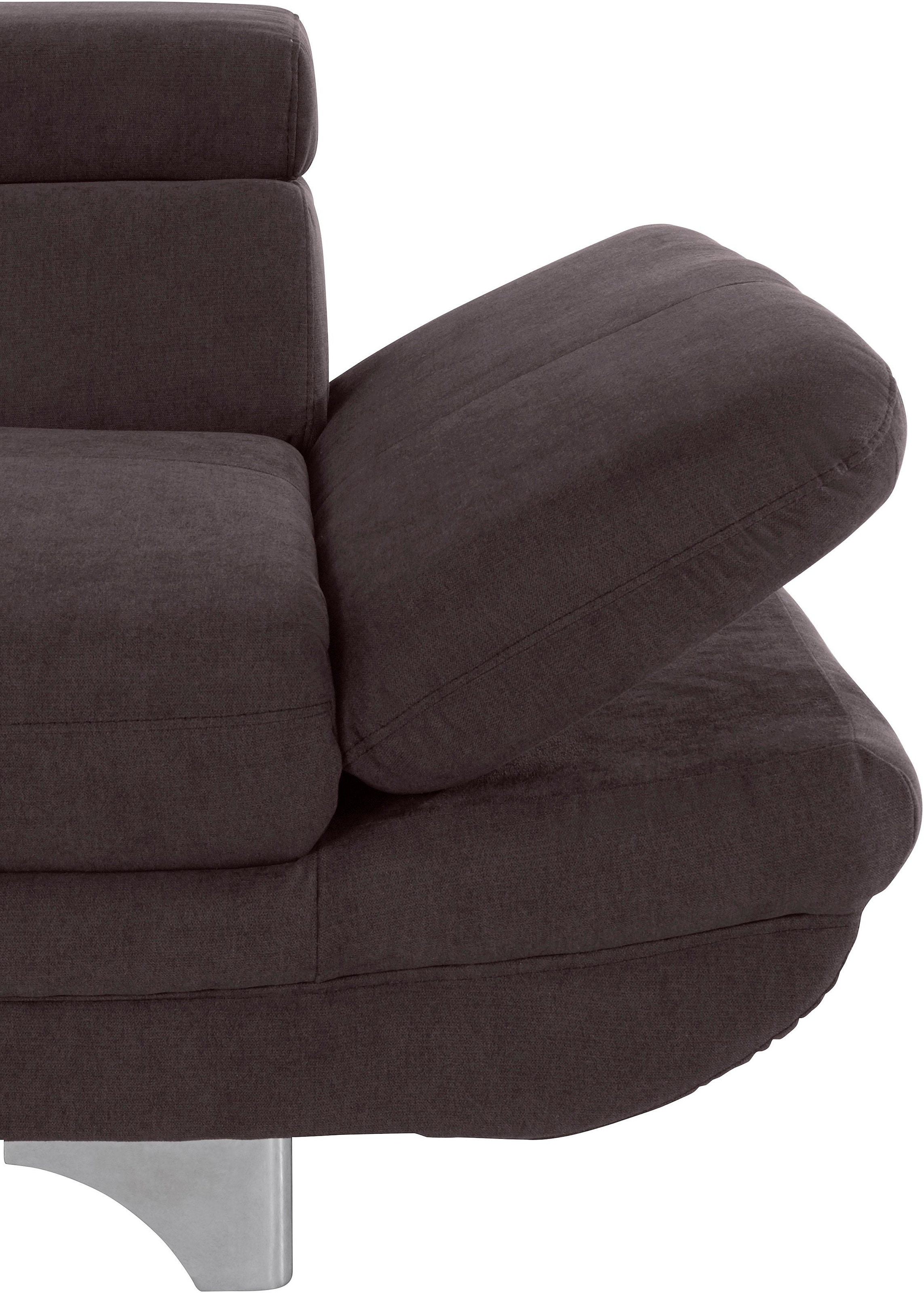 COTTA 2-Sitzer »Enterprise«, Big-Sofa, mit Armteilverstellung & Kopfteilverstellung